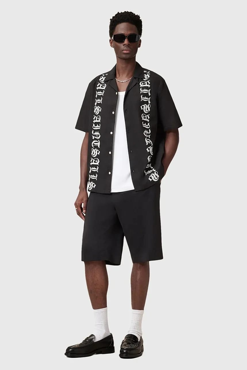 рубашка SCRIPTURE из хлопка - фото 4