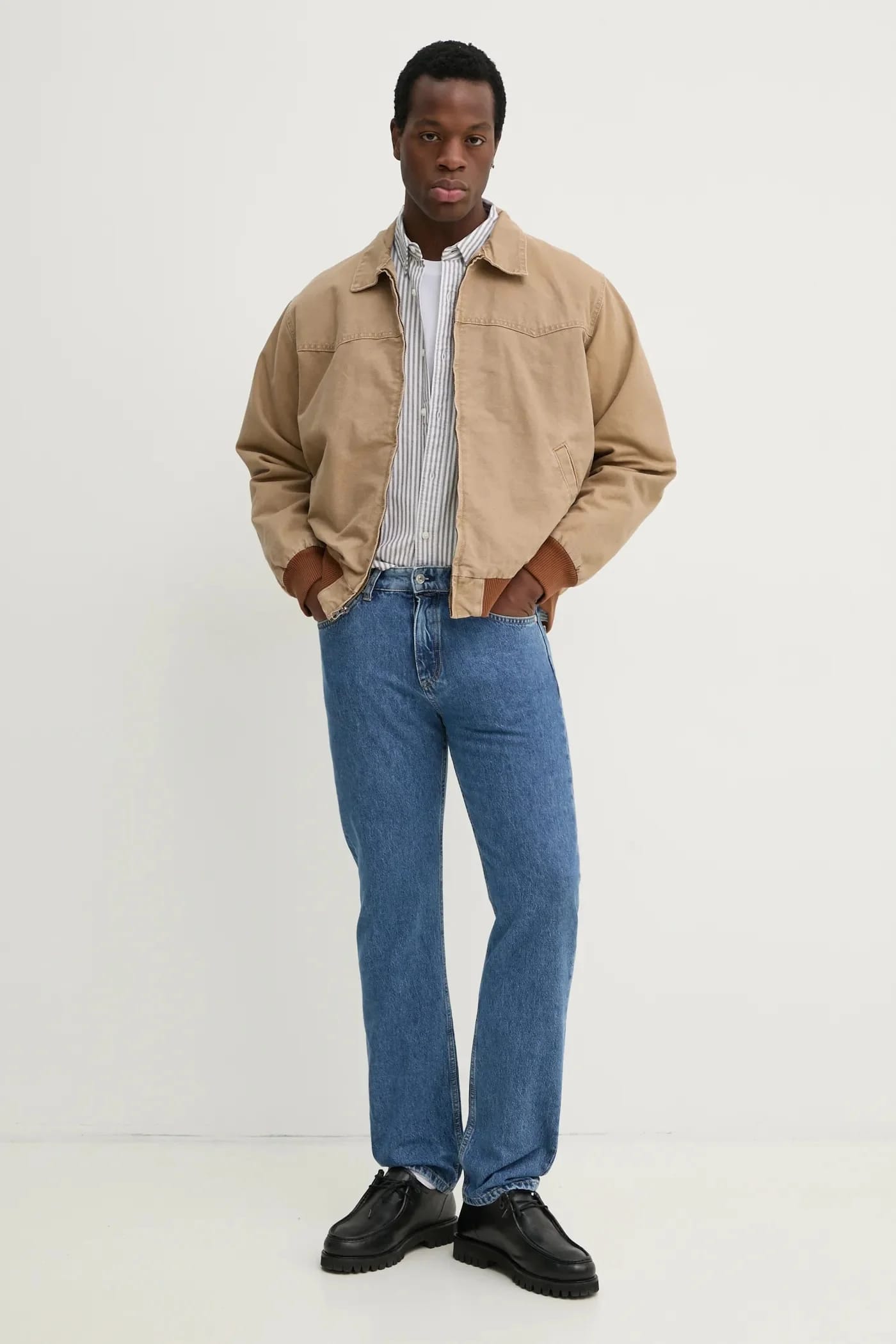 Мужская рубашка из хлопка AUTHENTIC BUTTON DOWN - фото 2