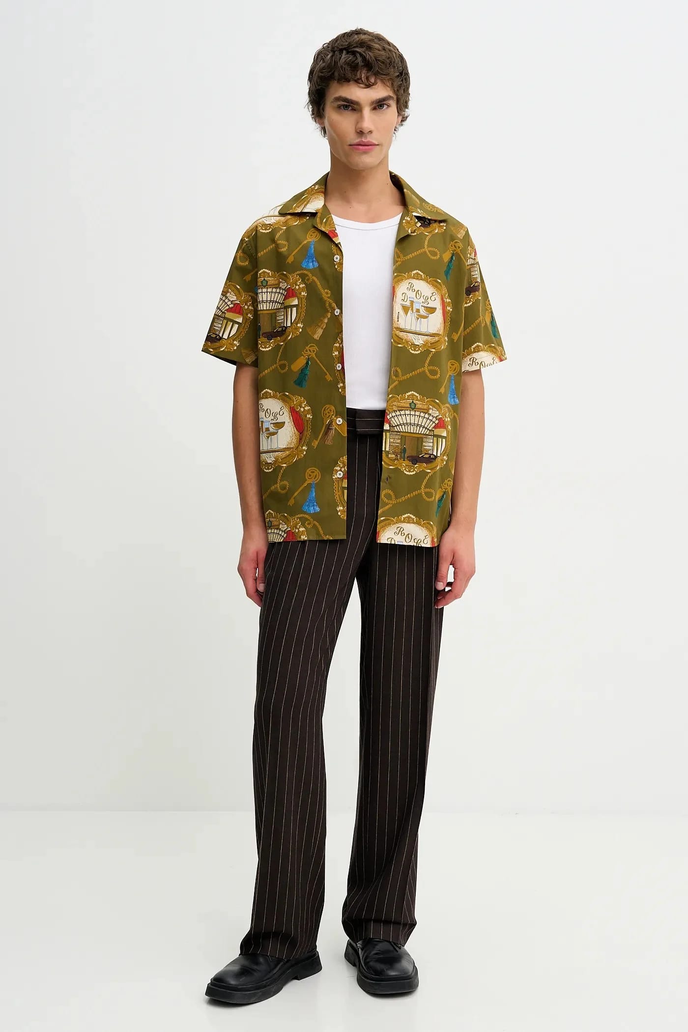 Хлопковая рубашка La Chemise Grand HUtel - фото 2