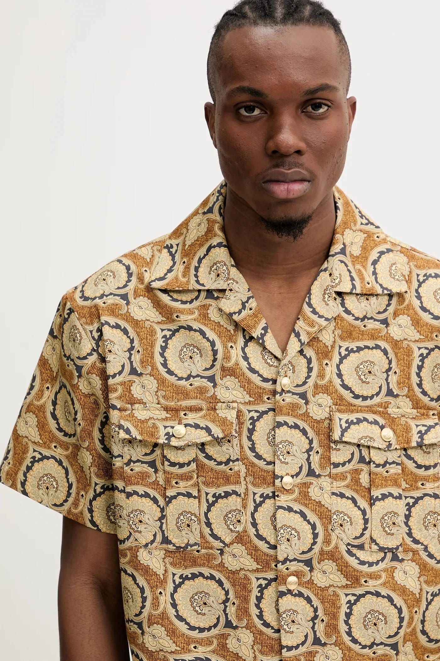 Мужская хлопковая рубашка La Chemise Paisley - фото 4