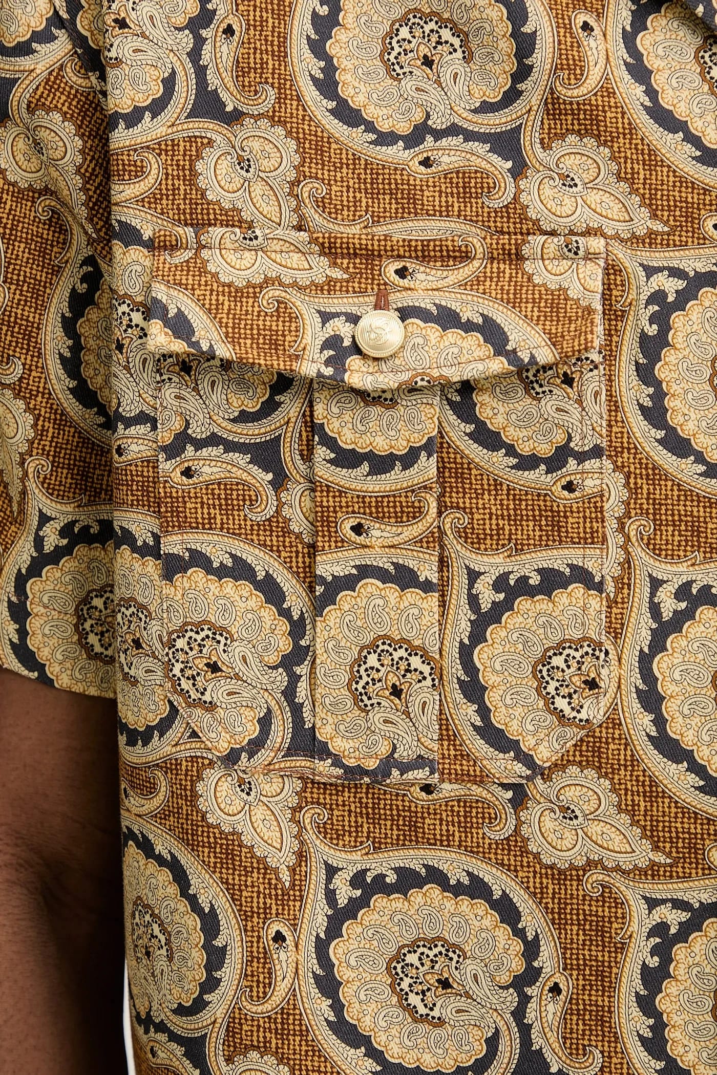 Мужская хлопковая рубашка La Chemise Paisley - фото 5