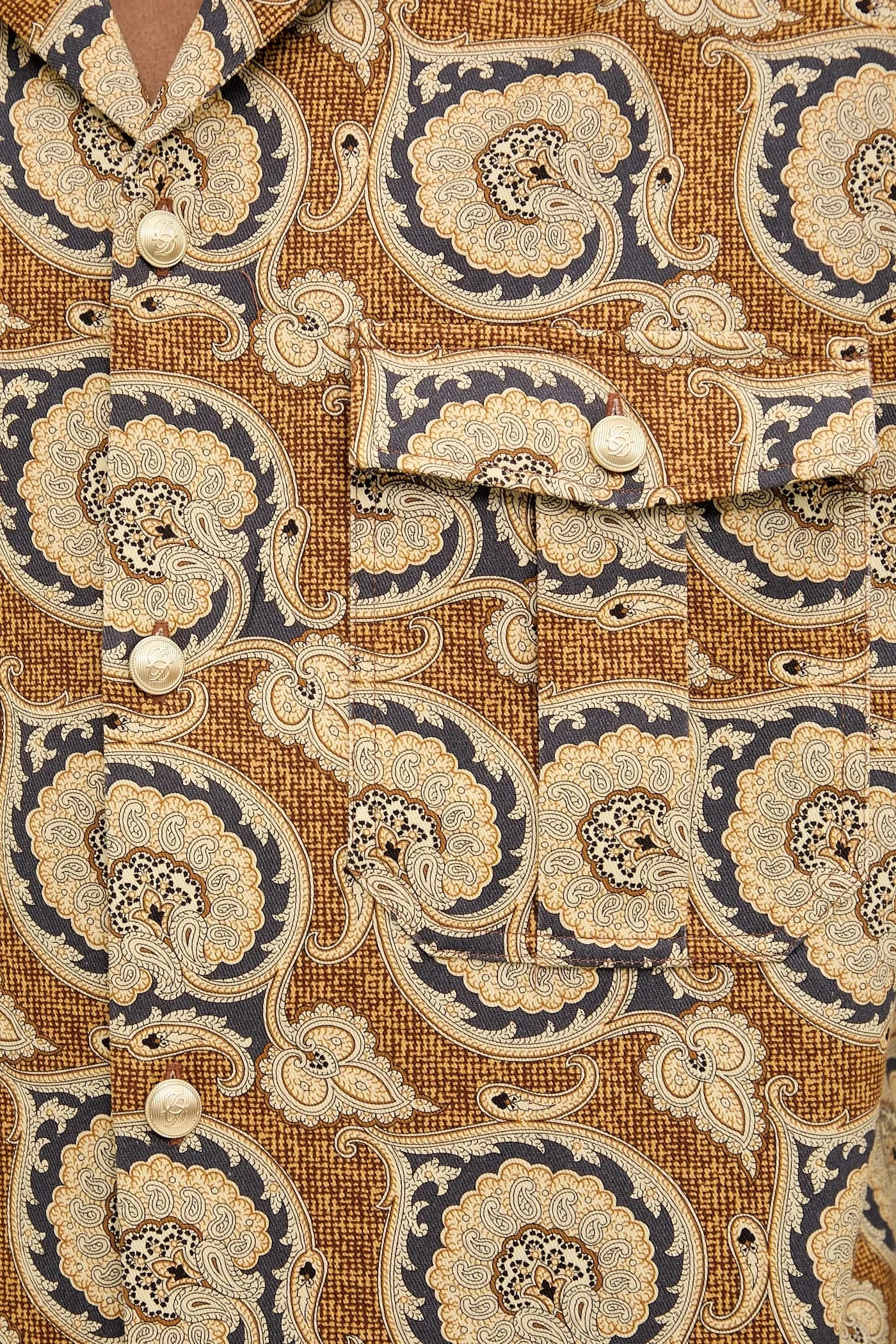 Мужская хлопковая рубашка La Chemise Paisley - фото 6
