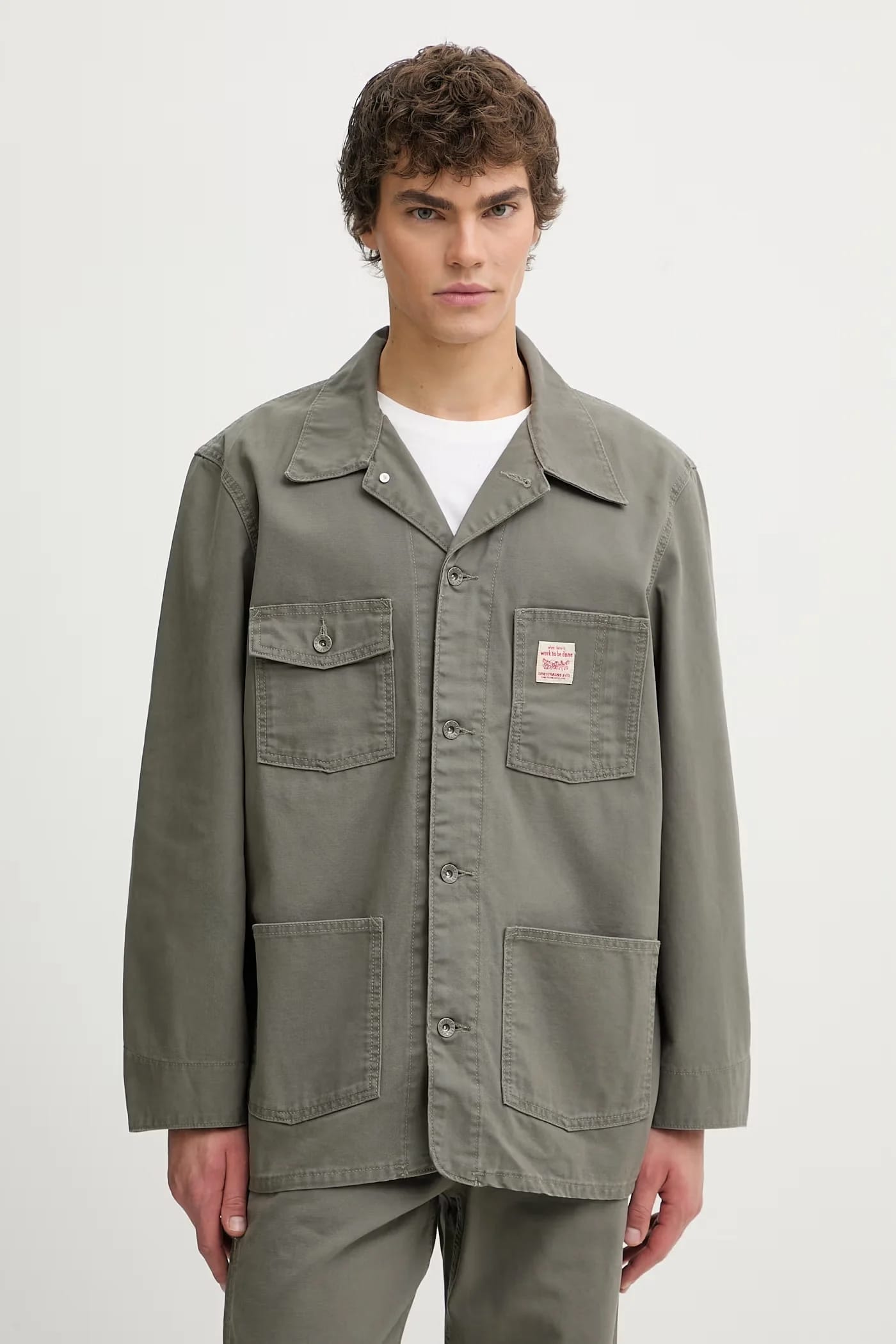 ОБНОВЛЕНО В BROADWAY x WORKWEAR хлопковая куртка