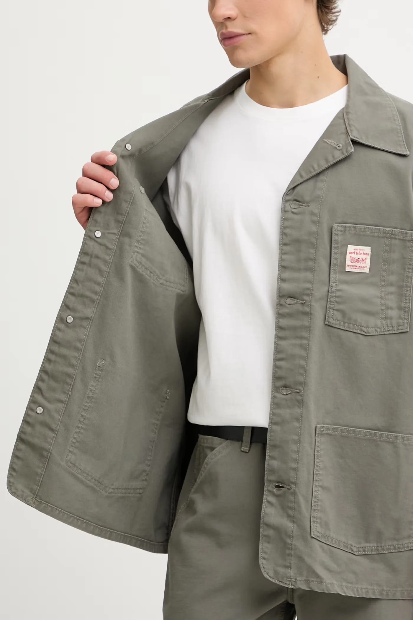 ОБНОВЛЕНО В BROADWAY x WORKWEAR хлопковая куртка - фото 6