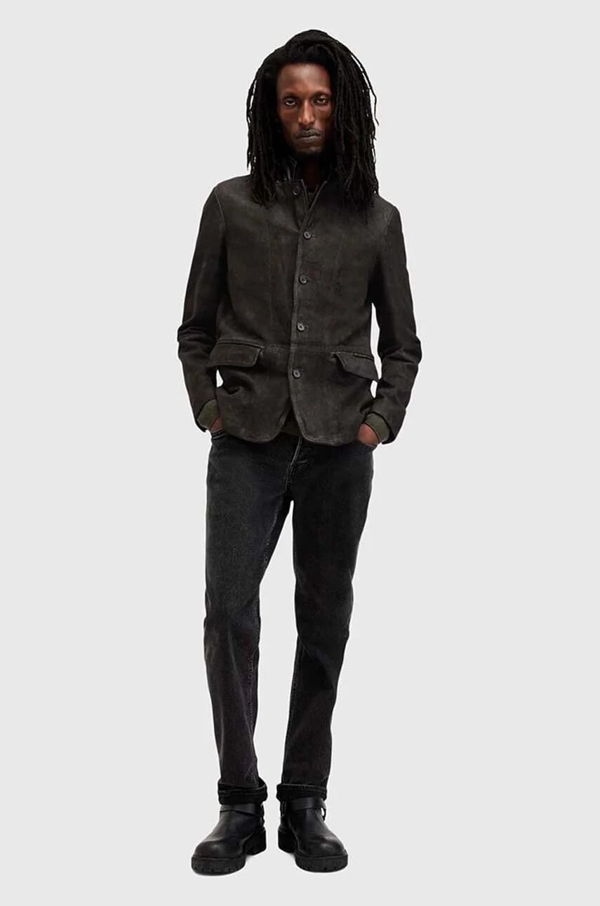 SURVEY LTHR BLAZER кожаная куртка - фото 6