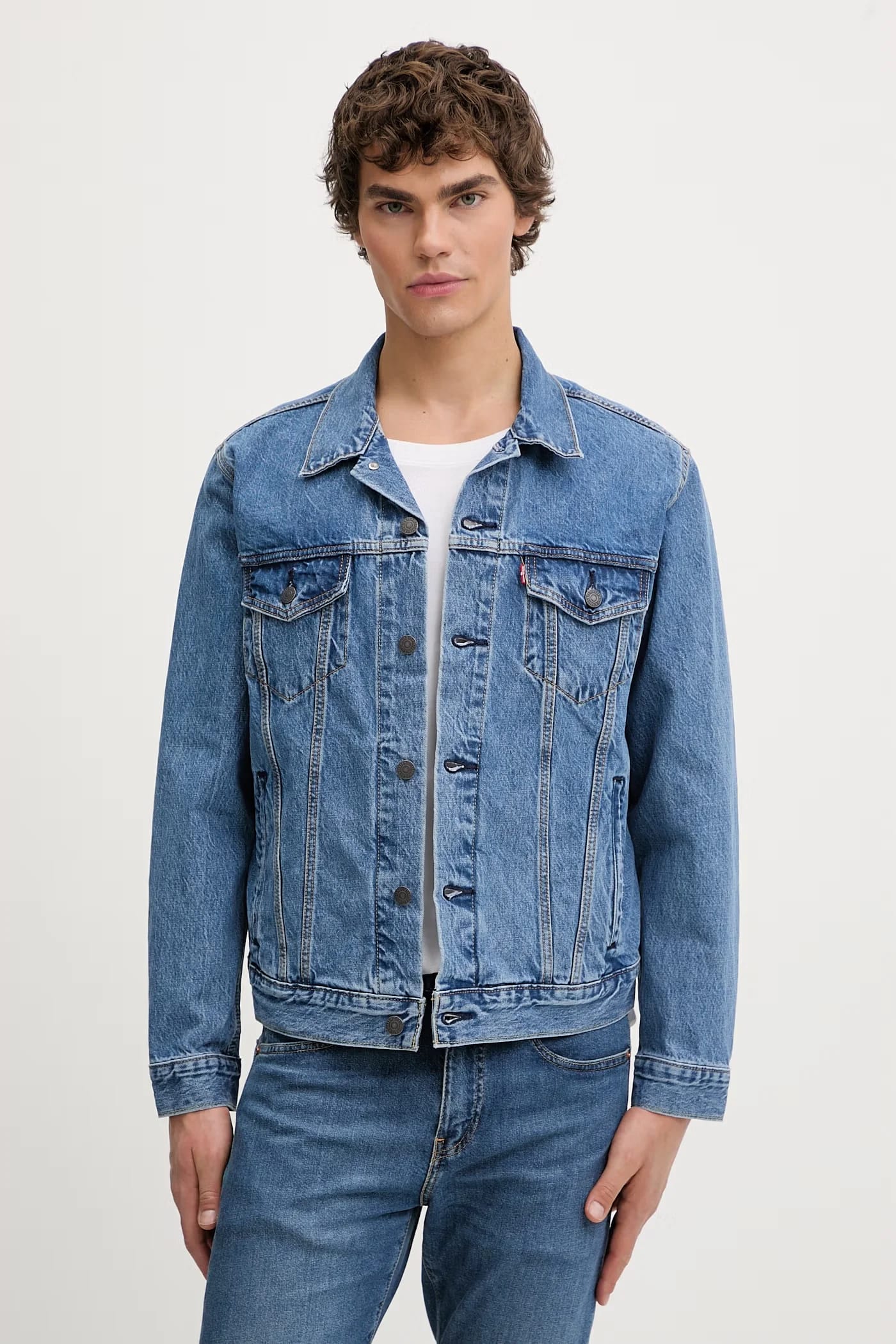 THE JACKET джинсовая куртка из хлопка