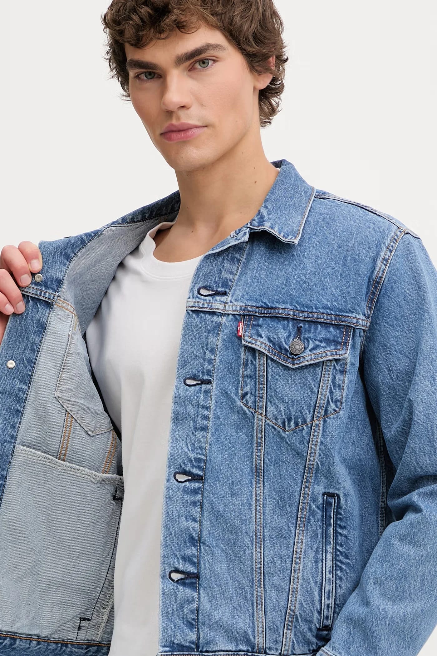 THE JACKET джинсовая куртка из хлопка - фото 6