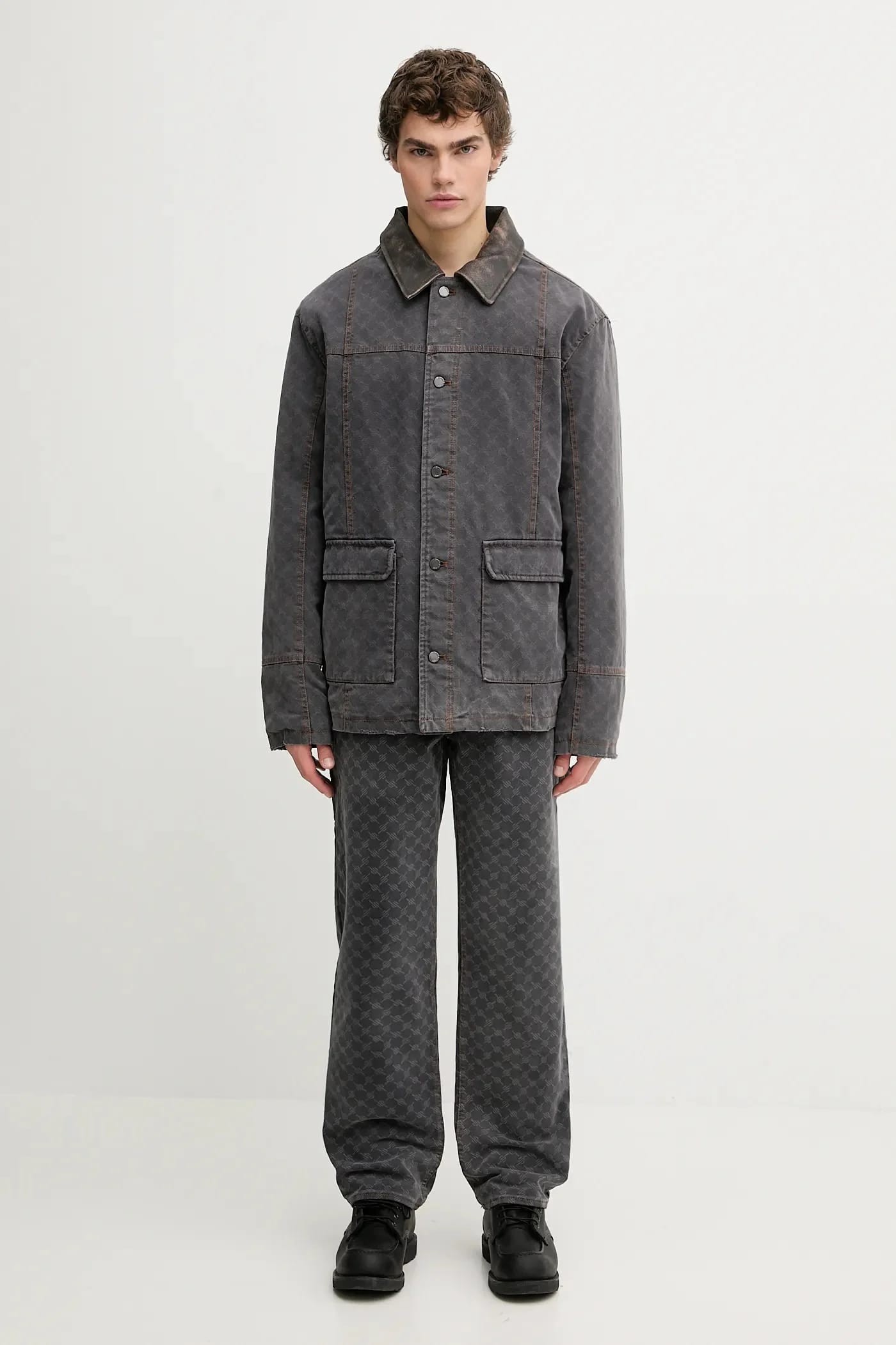 Хлопковая куртка Monogram Workwear - фото 6