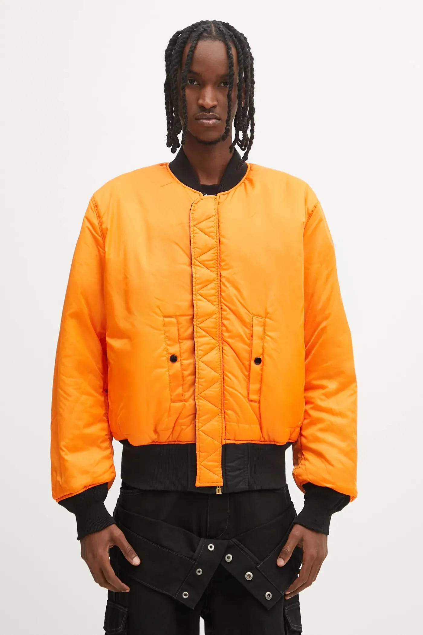 Двусторонний бомбер No Problemo x Alpha Industries No War MA-1 - фото 4