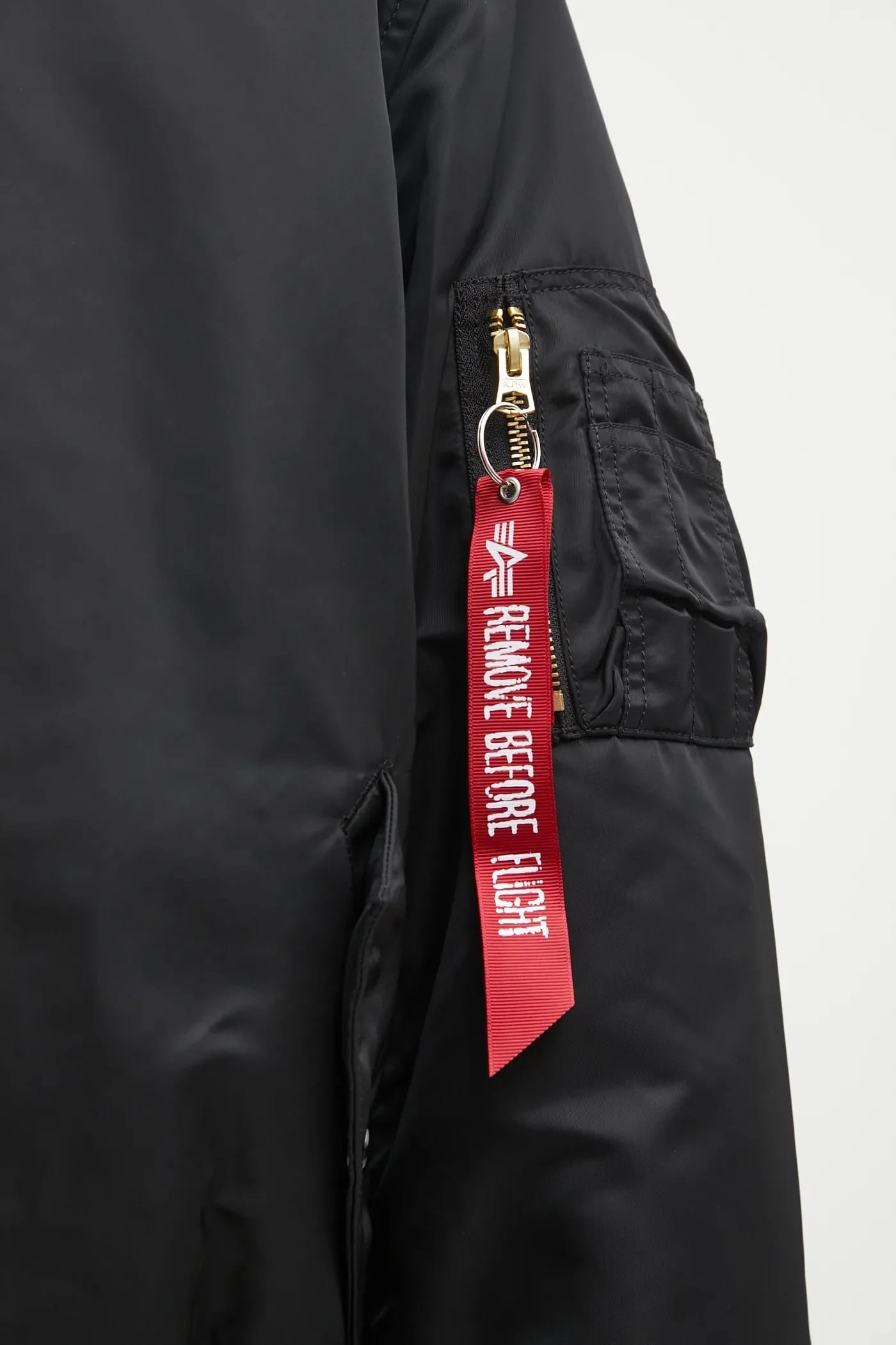 Двусторонний бомбер No Problemo x Alpha Industries No War MA-1 - фото 7