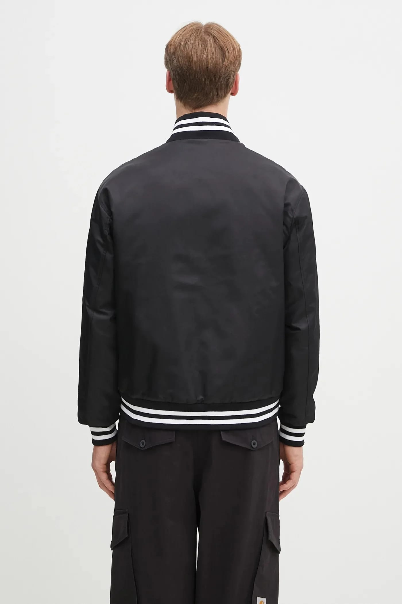 Куртка-бомбер NYP Nylon Varsity Jacket - фото 3