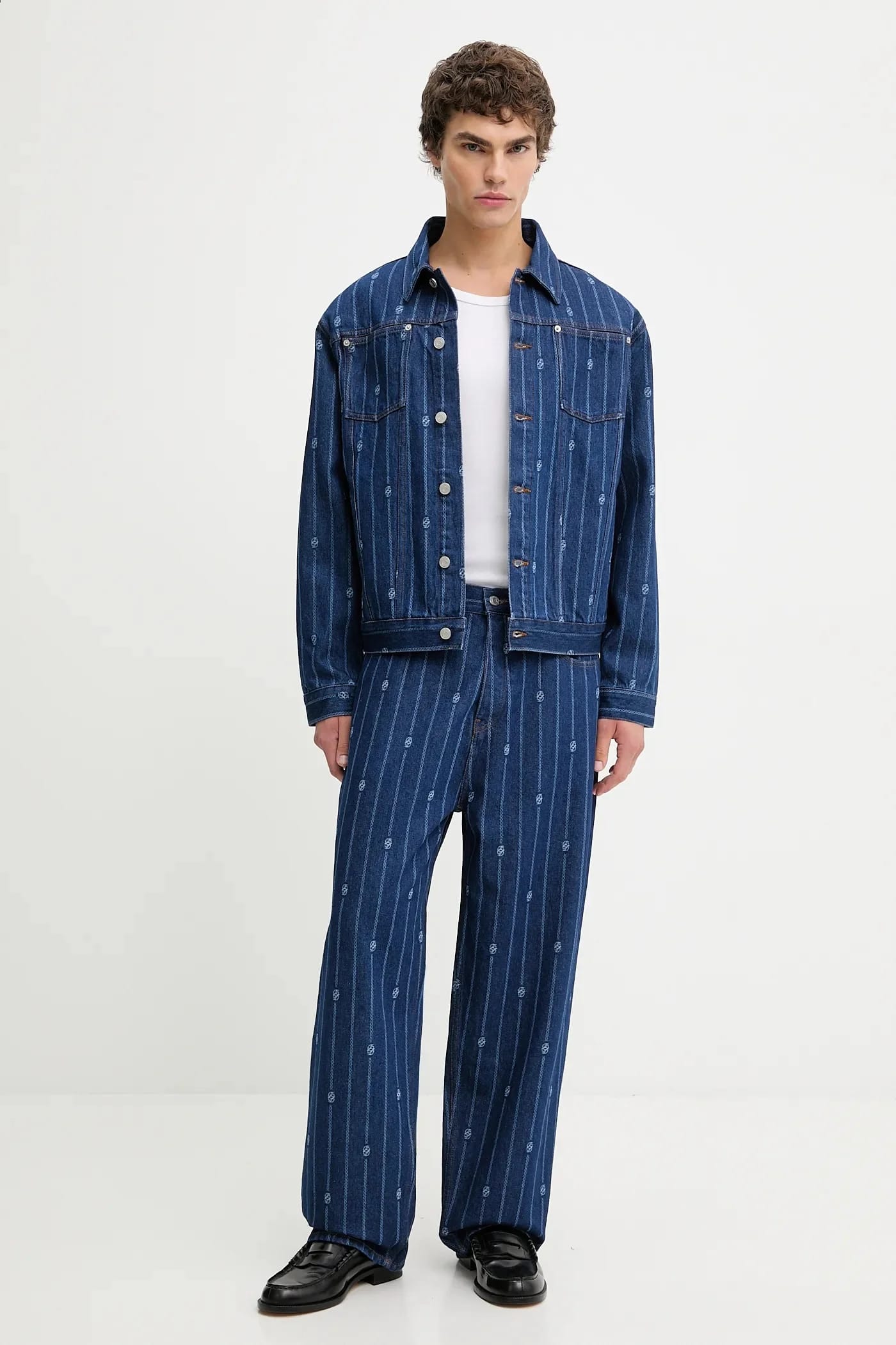 Мужская джинсовая куртка La Veste Denim Monogramme - фото 2