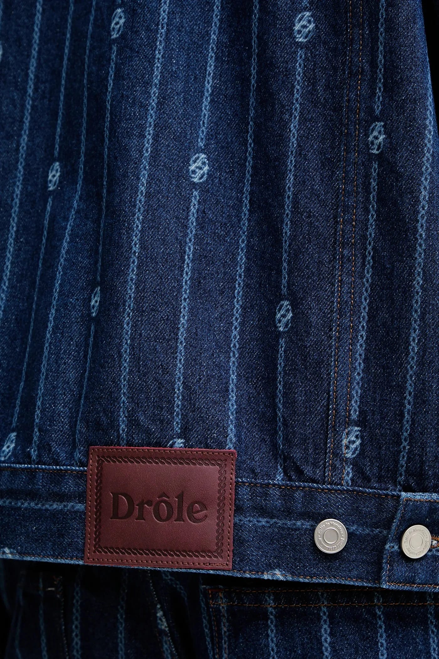 Мужская джинсовая куртка La Veste Denim Monogramme - фото 5