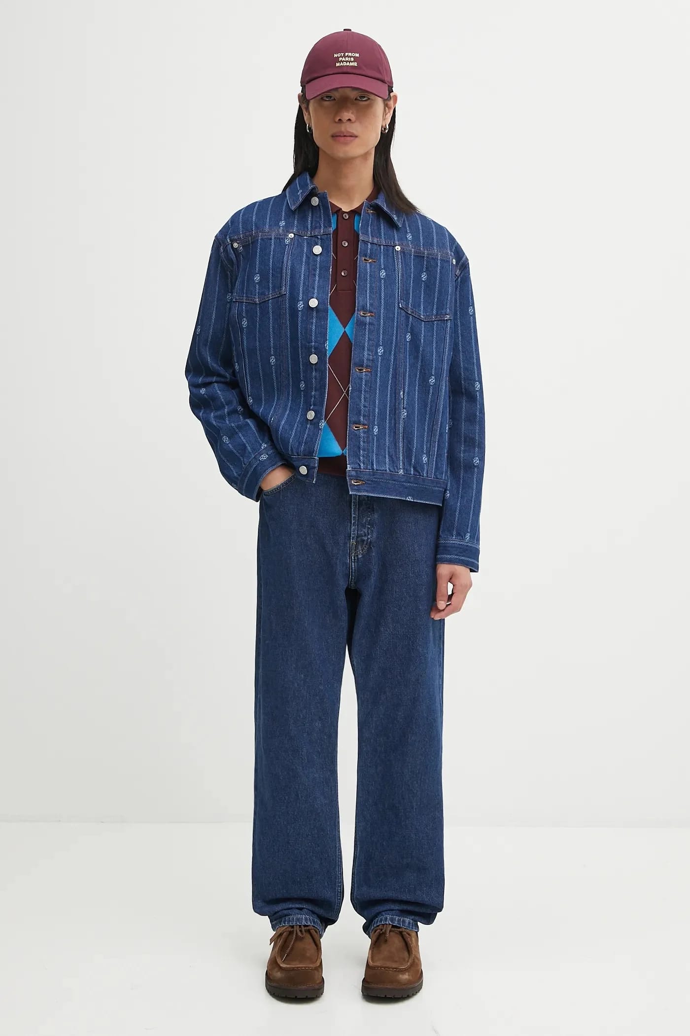 Мужская джинсовая куртка La Veste Denim Monogramme - фото 7