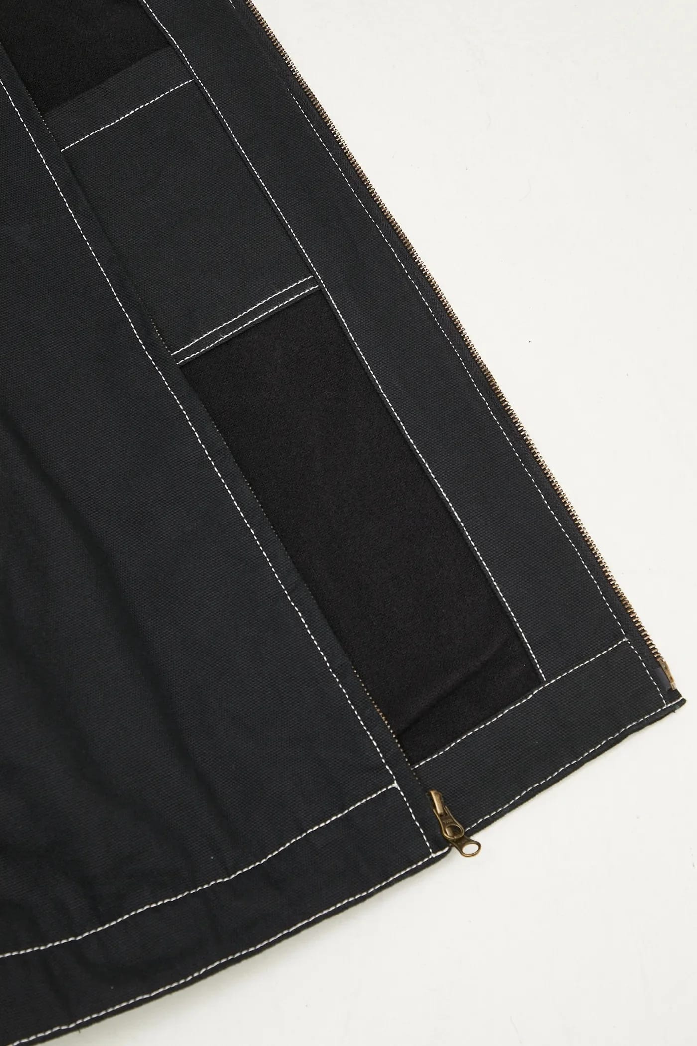 Хлопковая рабочая куртка-рубашка на подкладке из холста - фото 5