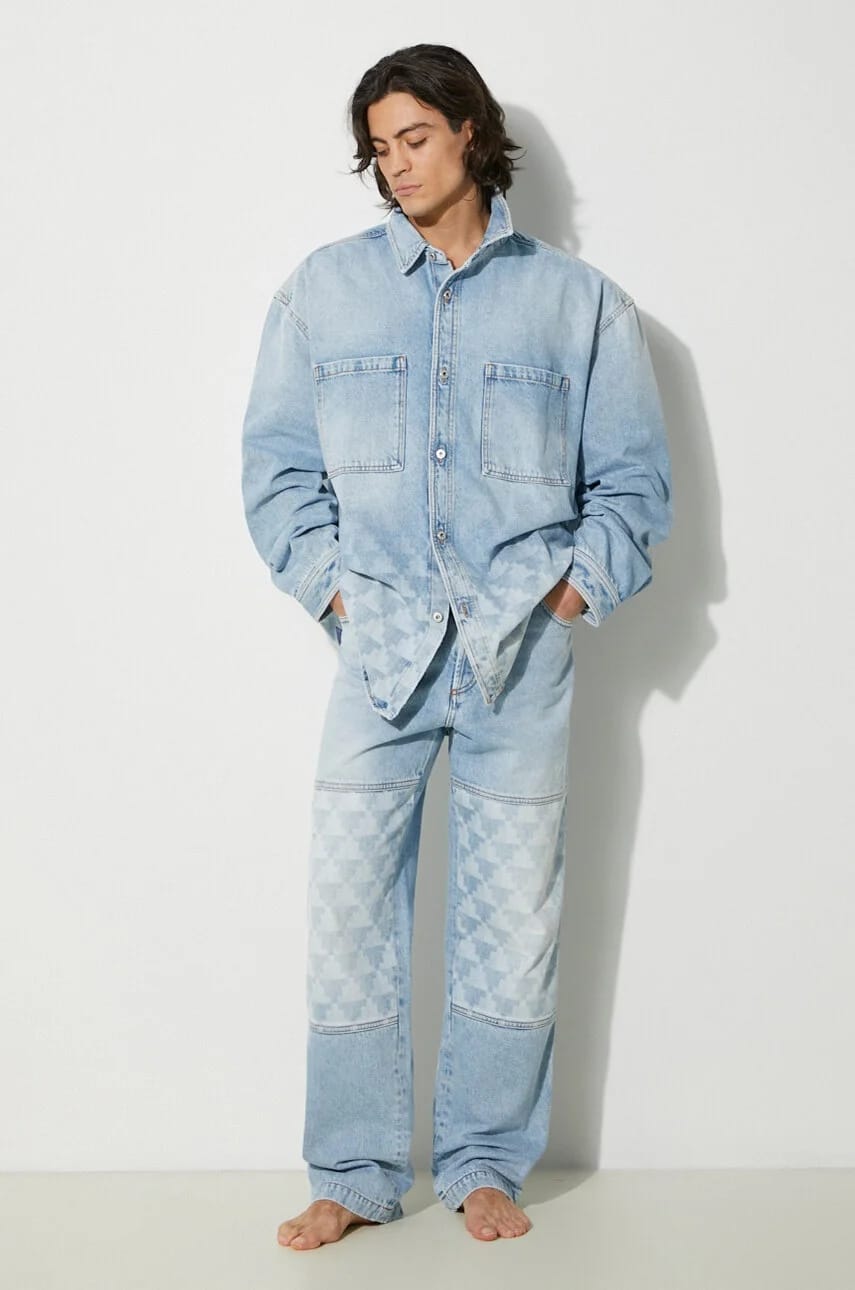 Джинсовая куртка Laser Cross Dnm Overshirt - фото 2