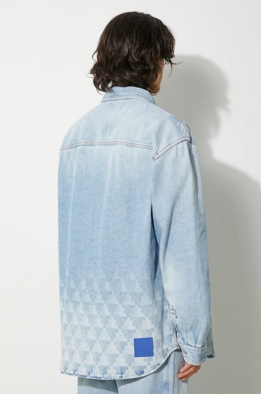 Джинсовая куртка Laser Cross Dnm Overshirt - фото 3