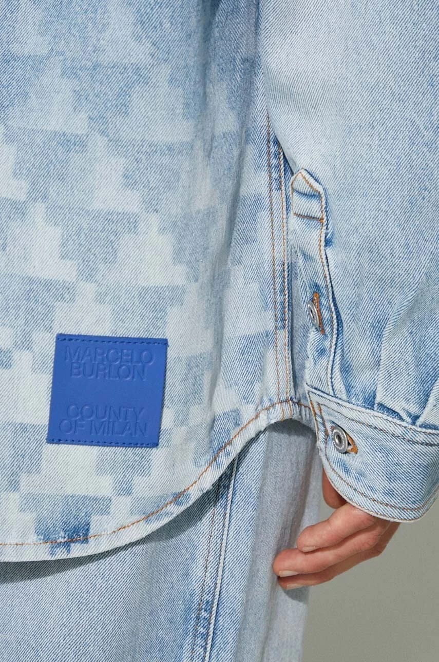 Джинсовая куртка Laser Cross Dnm Overshirt - фото 6