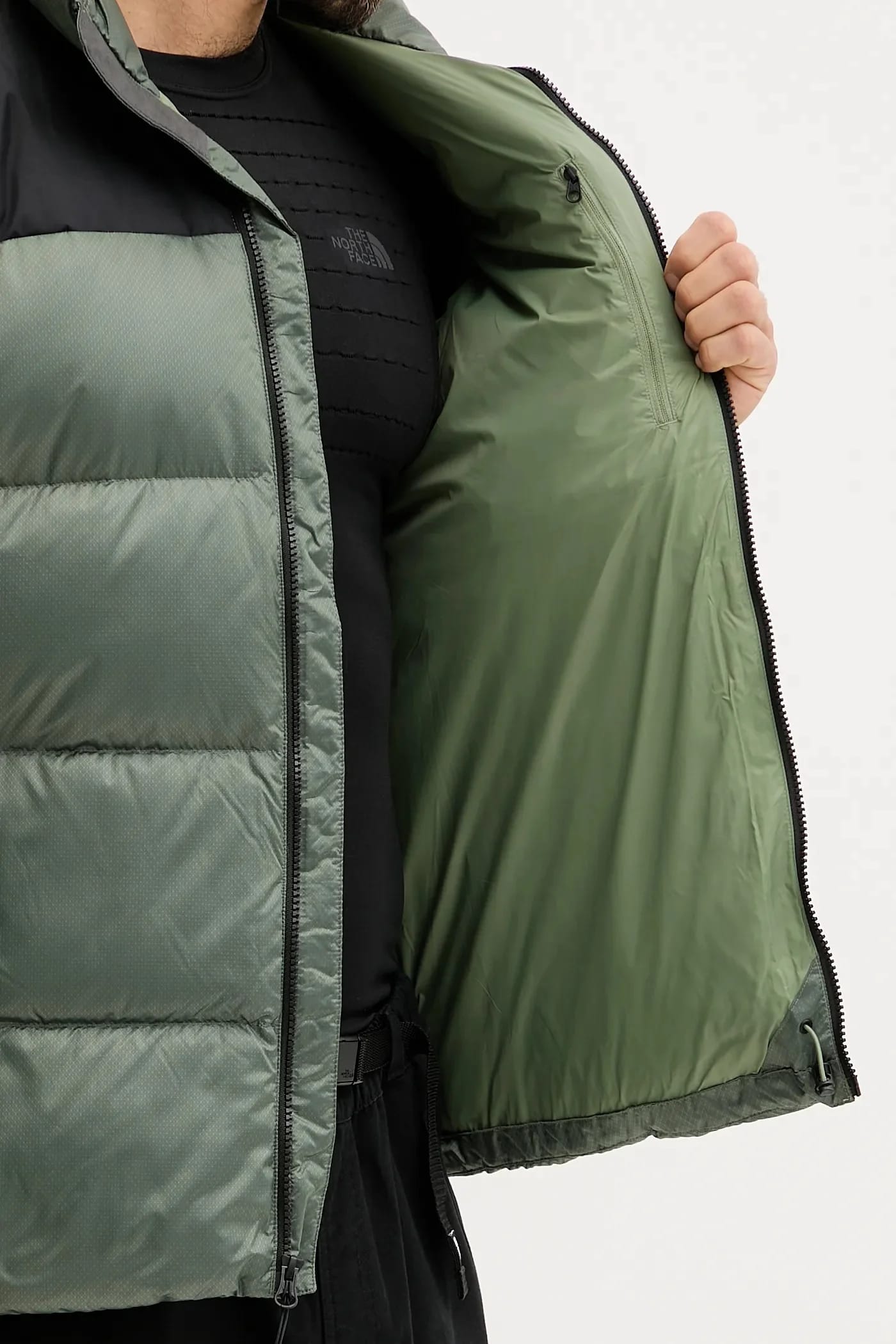 Пуховая спортивная куртка Diablo Down 2.0 зеленая для мужчин - фото 6