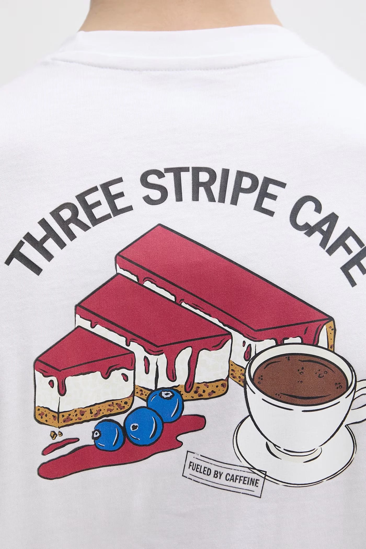 Хлопковая футболка Coffee Cafe белая для мужчин - фото 5