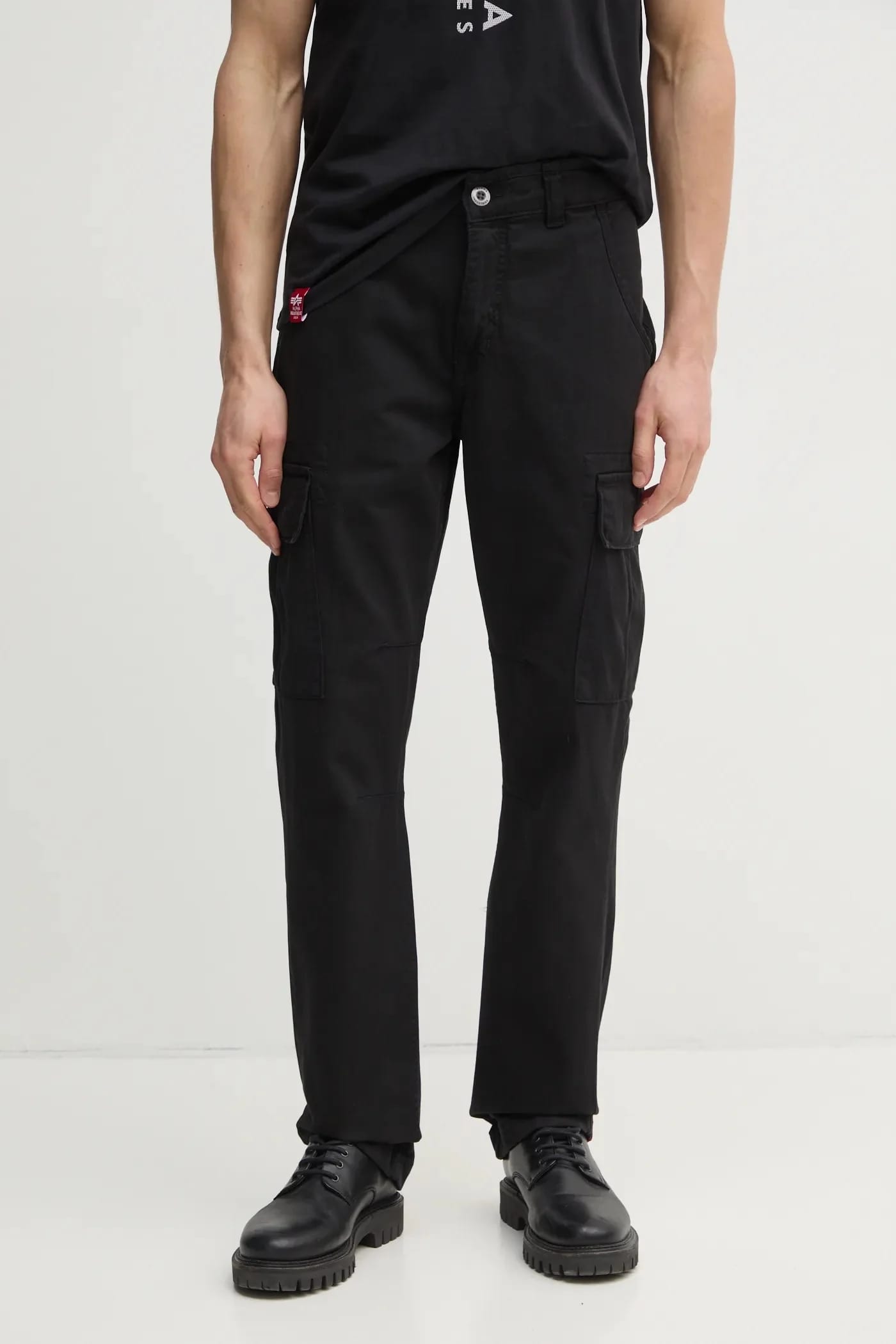 Брюки Agent Pant из хлопка черные для мужчин