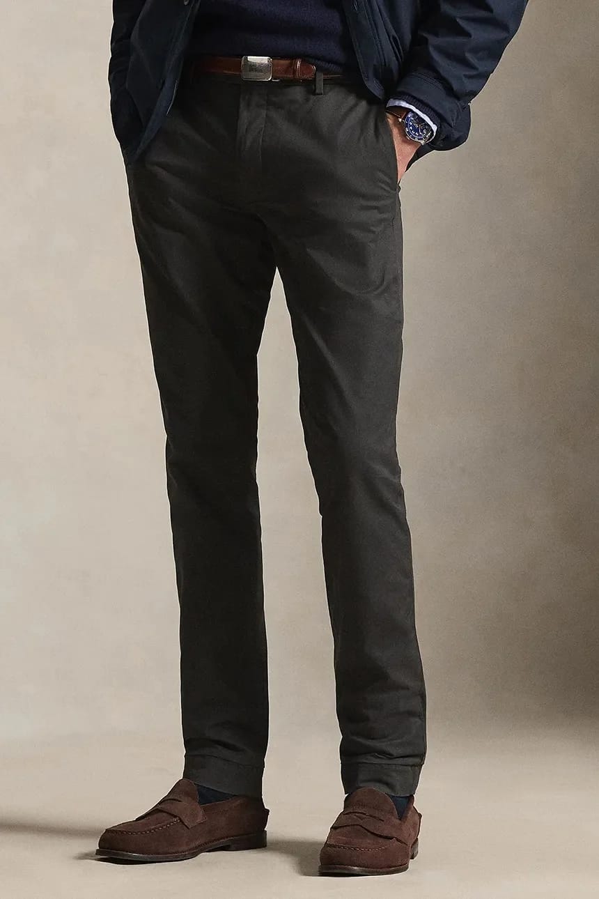 Мужские хлопковые брюки приталенного кроя Slim Fit HDN Pant
