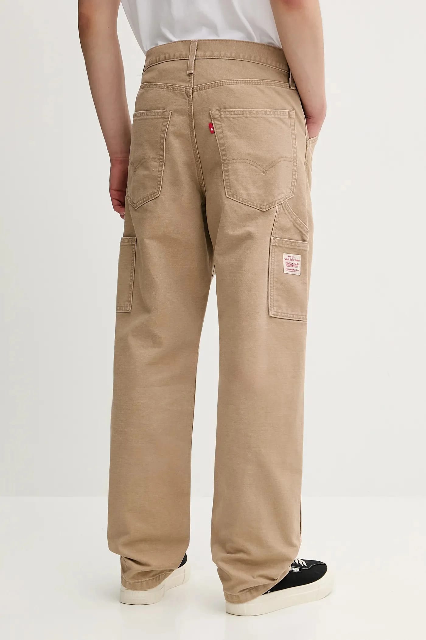 Брюки из хлопка 568 LOOSE STRT CARPENTER - фото 3