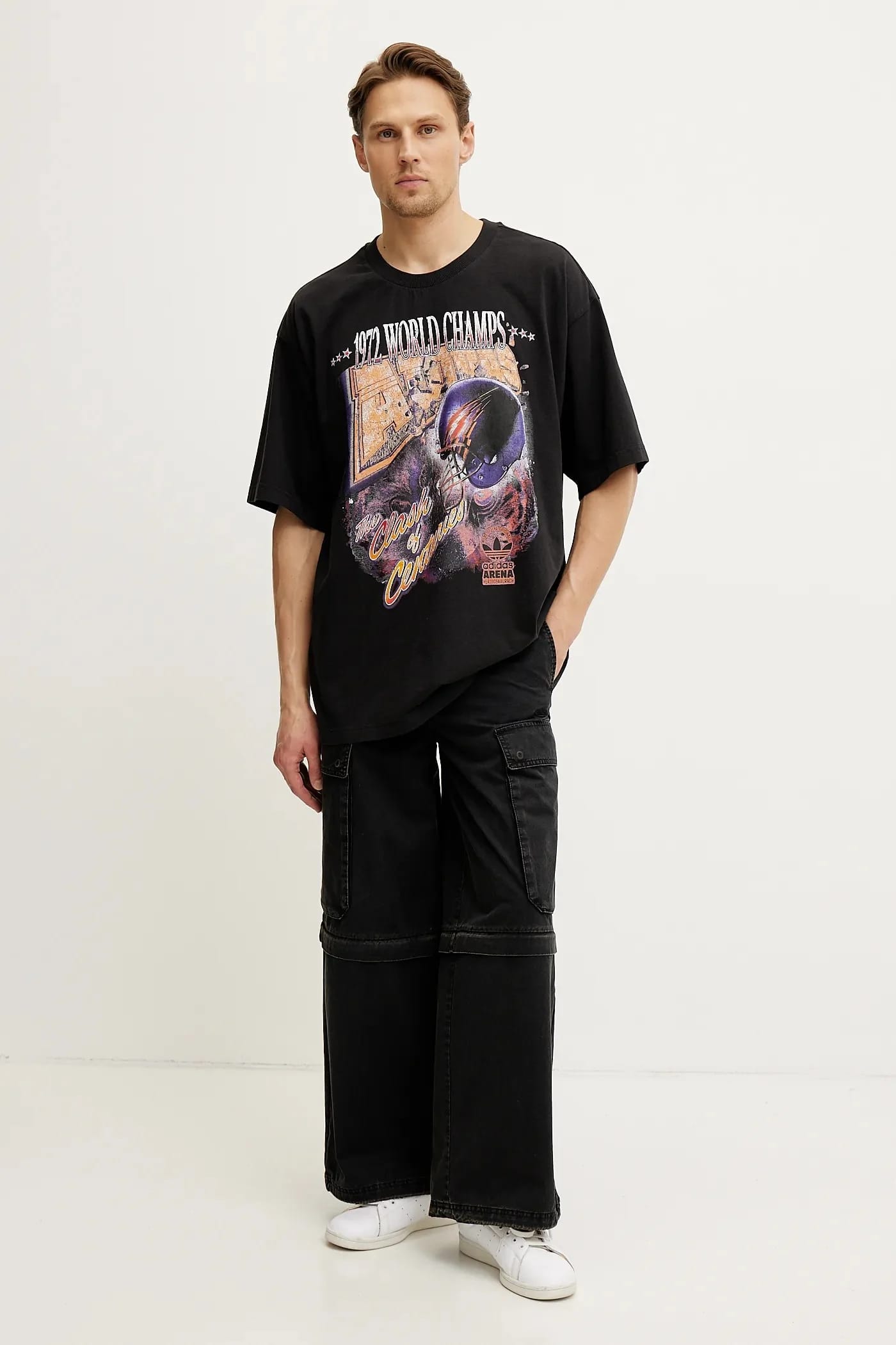 хлопковые брюки CARGO PANTS - фото 2