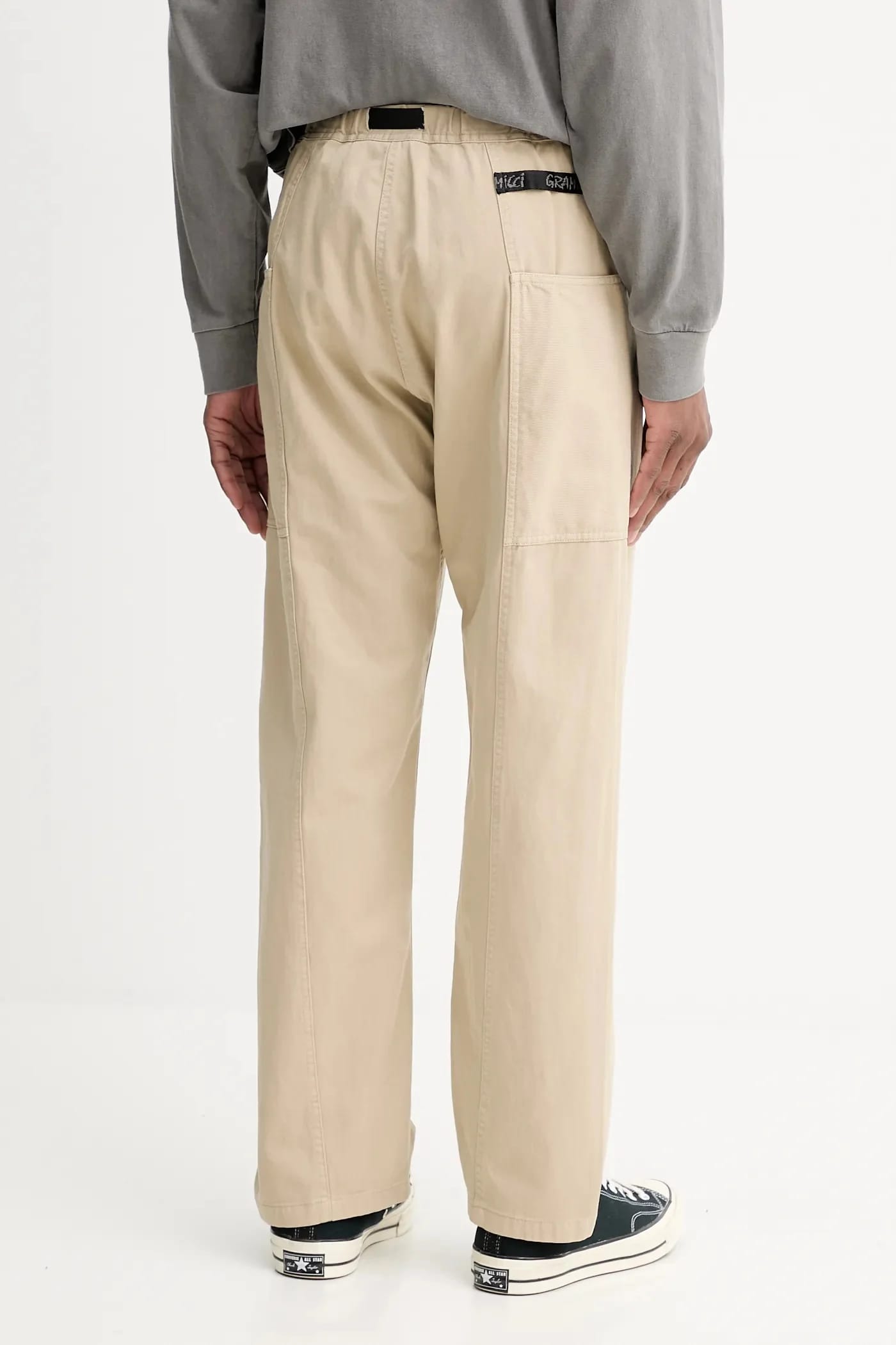 хлопковые брюки Gadget Pant бежевые для мужчин - фото 3