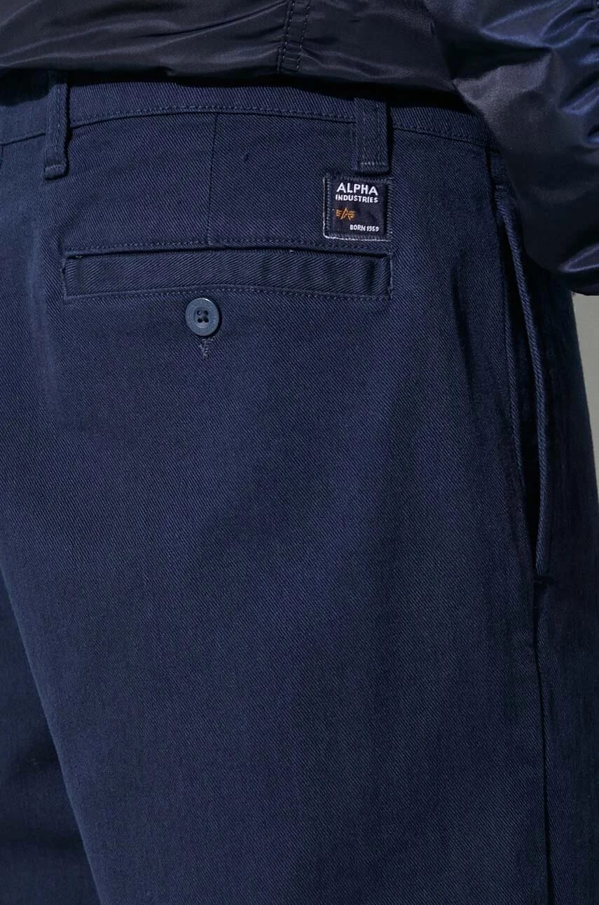 Мужские брюки Chino из хлопка с эластаном - фото 4
