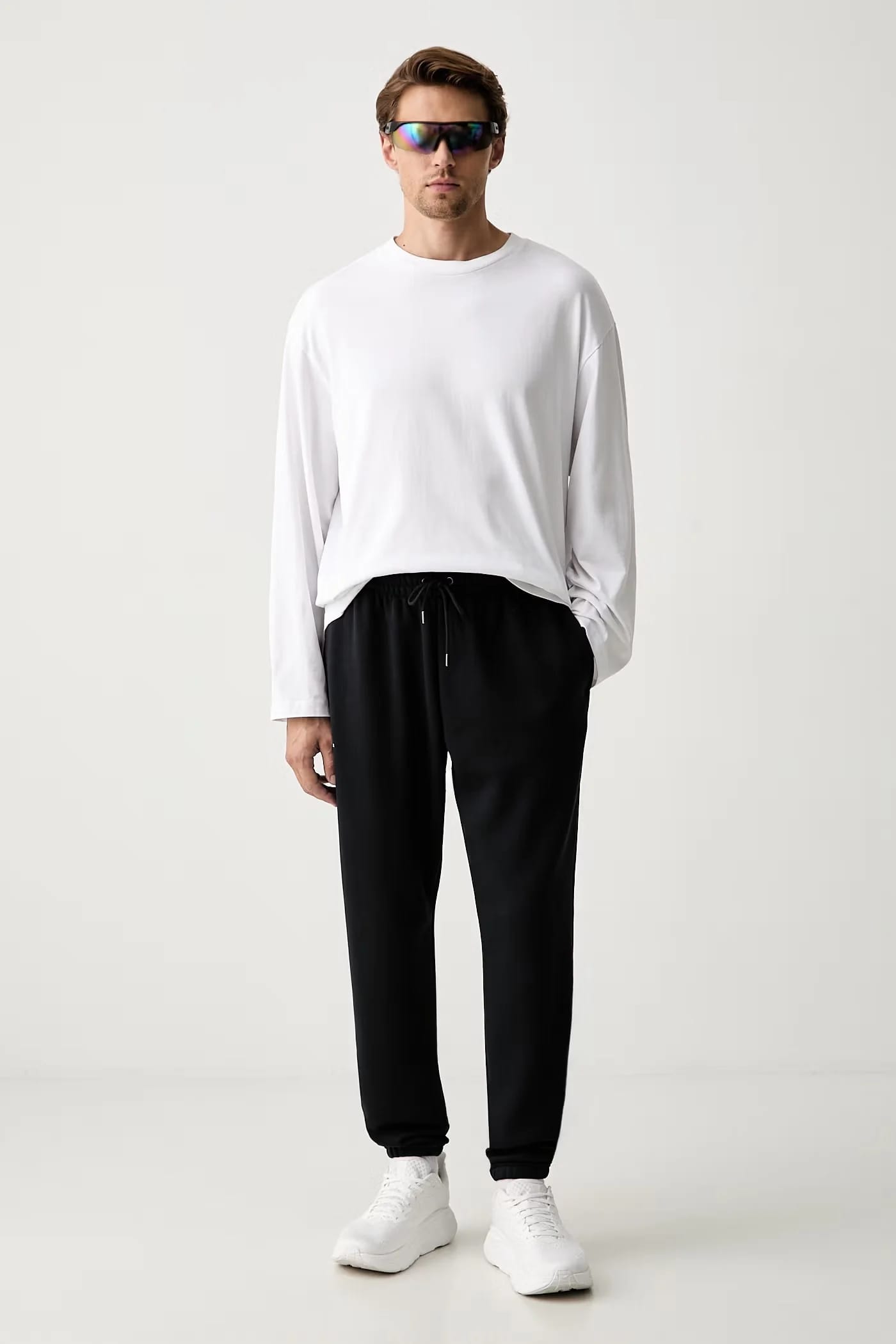 Мужские спортивные брюки из хлопка Essential Fleece - фото 2