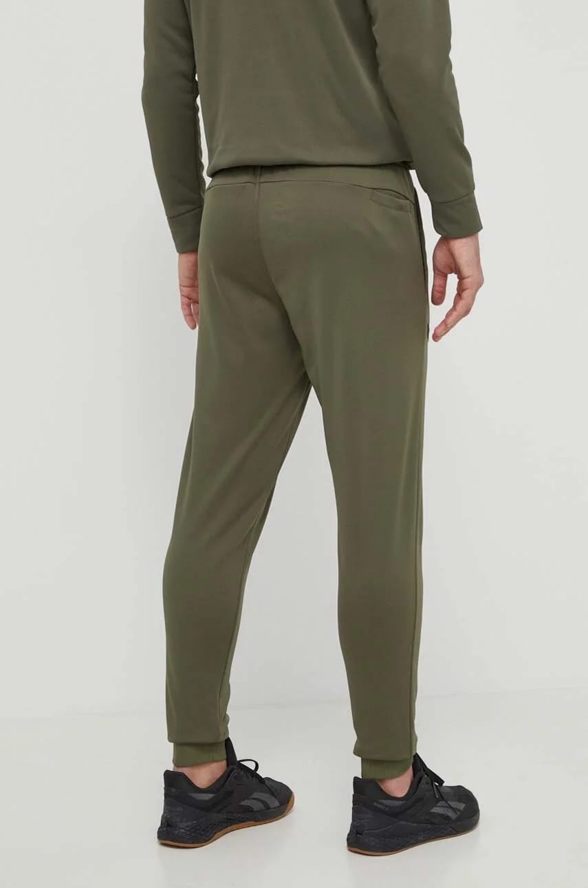 Спортивные брюки Armor из флиса зеленые для мужчин - фото 3