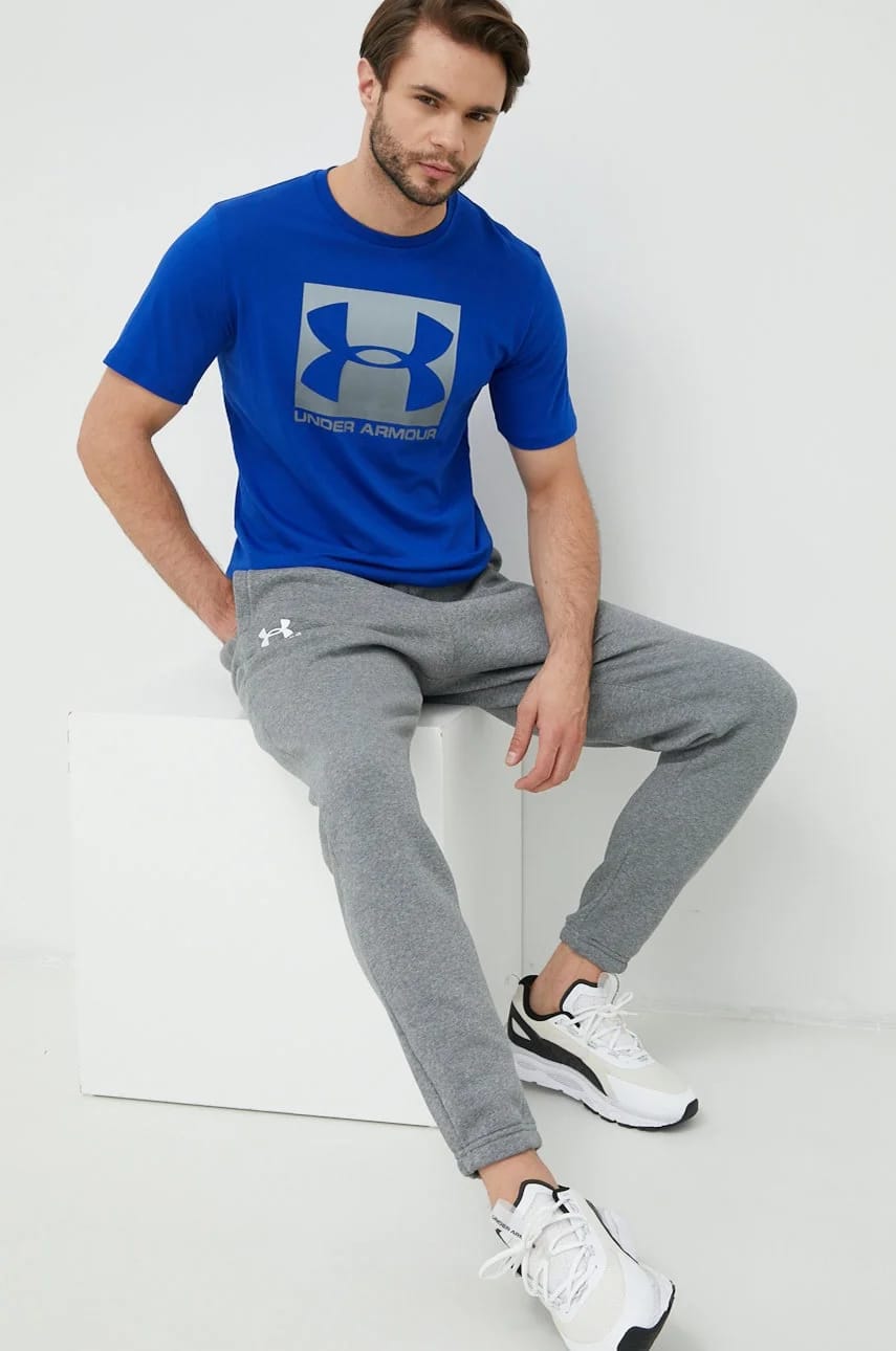 Мужские спортивные брюки из хлопка Essential Fleece - фото 2