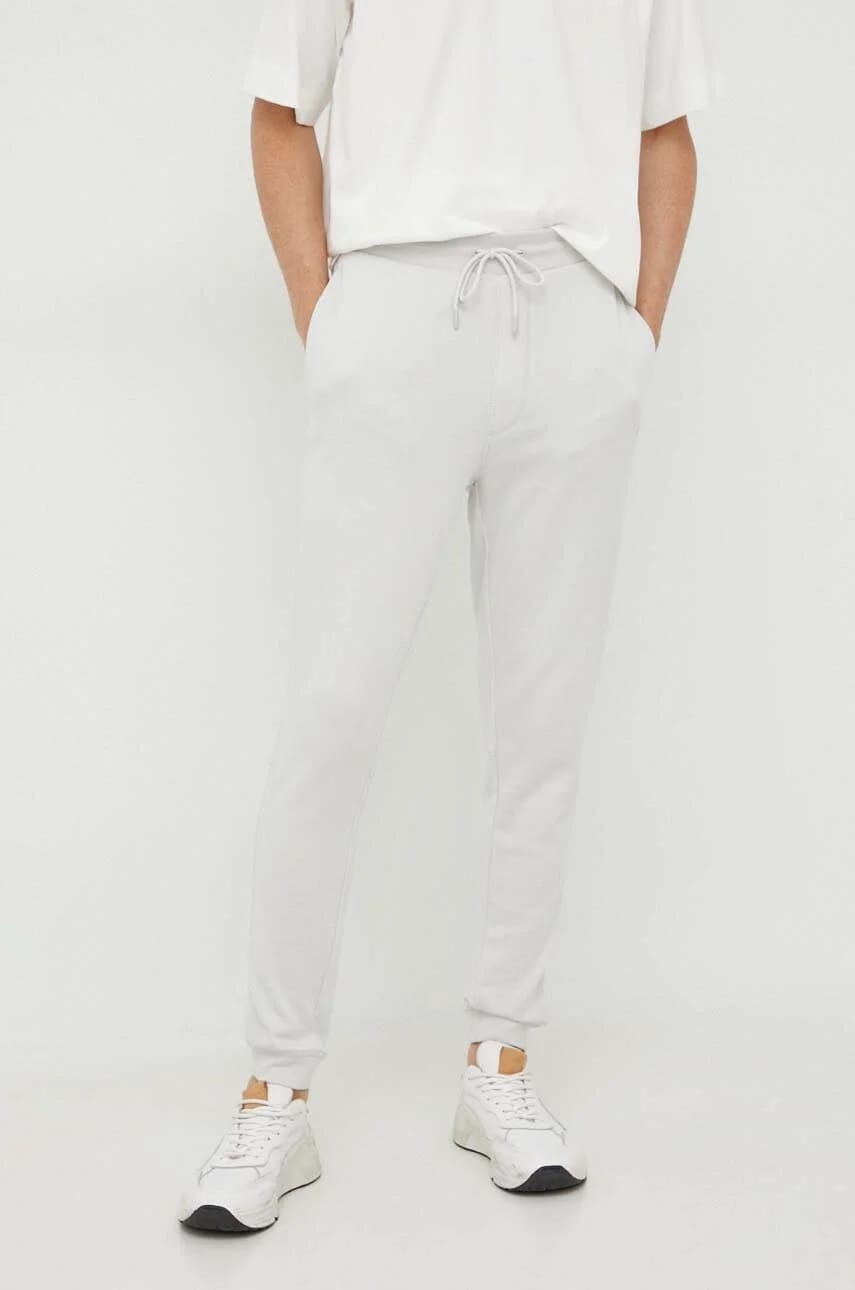 BOSS спортивные штаны из хлопка BOSS CASUAL
