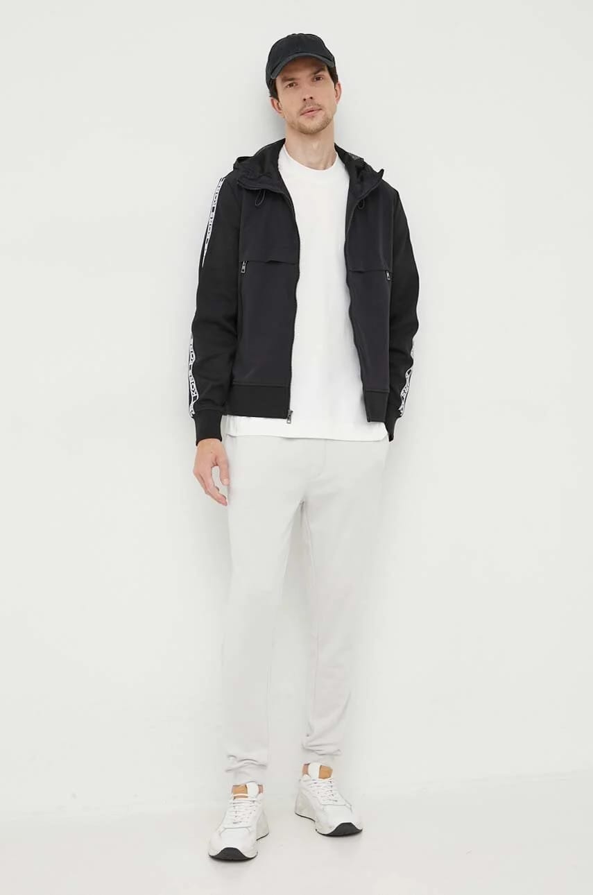 BOSS спортивные штаны из хлопка BOSS CASUAL - фото 2