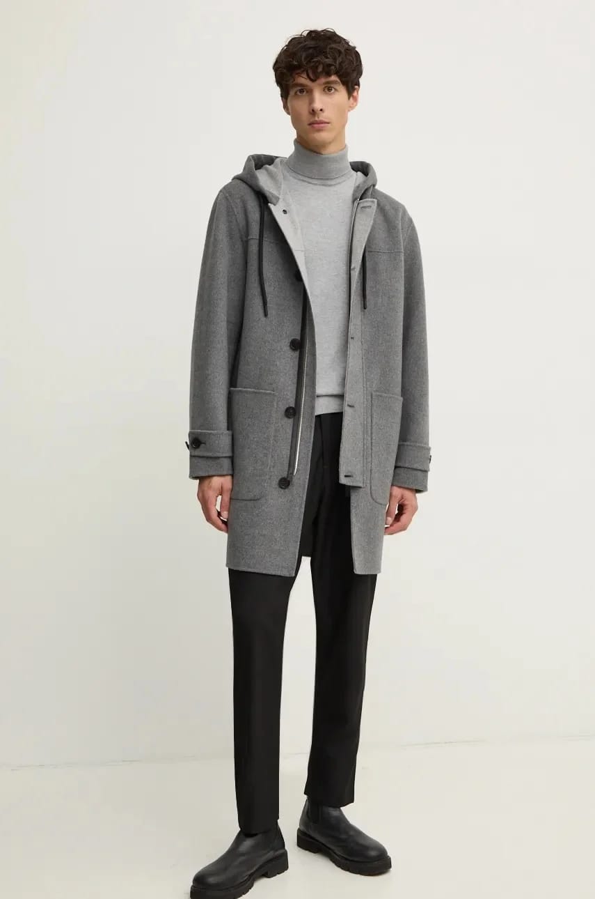 Свитер из смесовой шерсти NEW ANDRE TURTLE NECK - фото 2