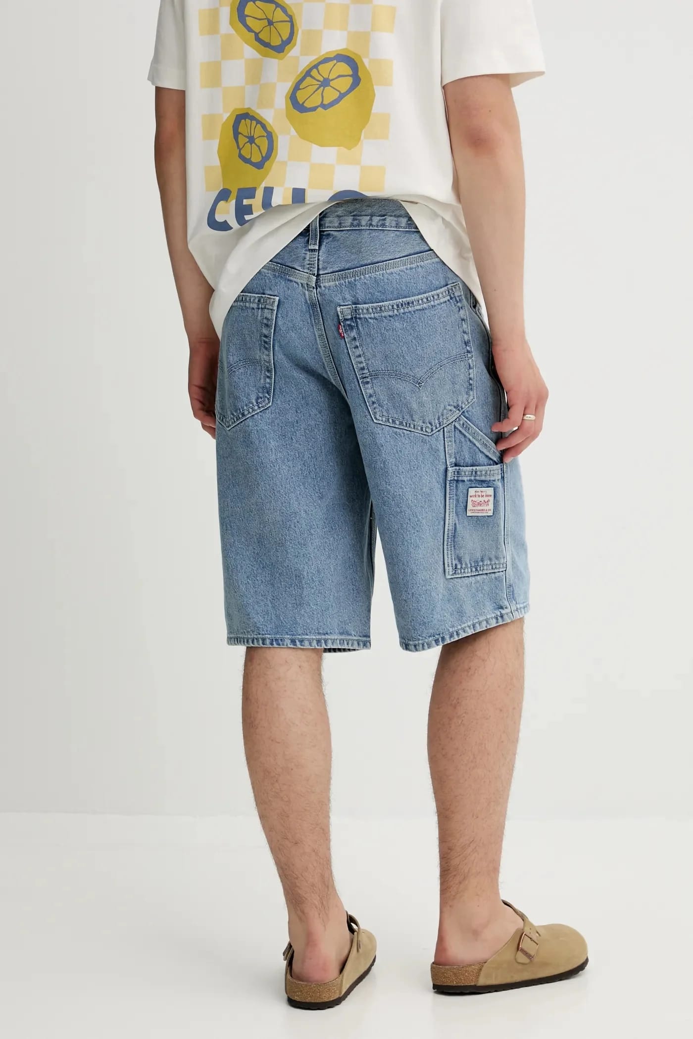 Джинсовые шорты 568 LOOSE CRPNTR SHORTS - фото 3