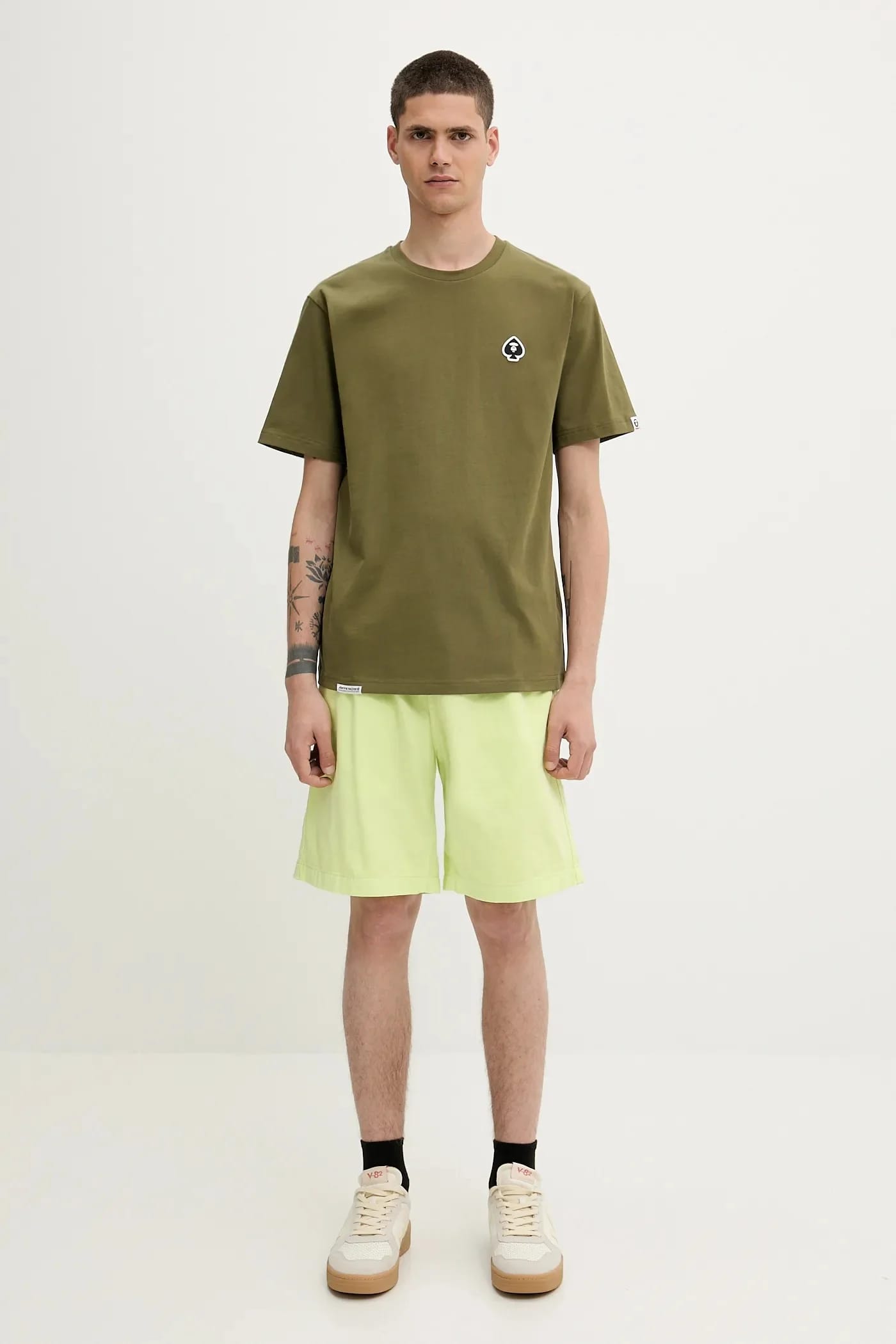 Хлопковые шорты G-Short, окрашенные в пигментный цвет - фото 5