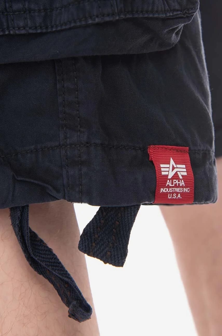 Хлопковые шорты Alpha Industries Jet Short 191200 07 - фото 7