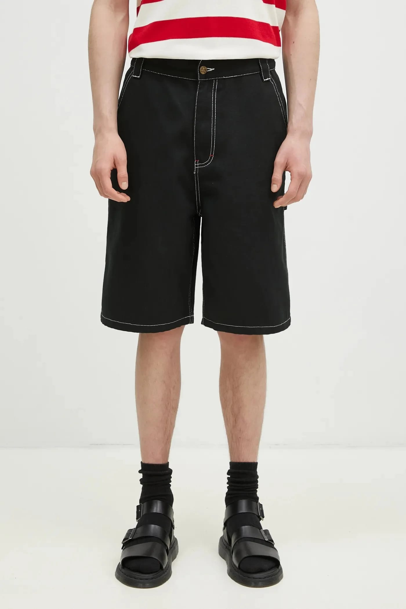 джинсовые шорты Canvas Carpenter Shorts
