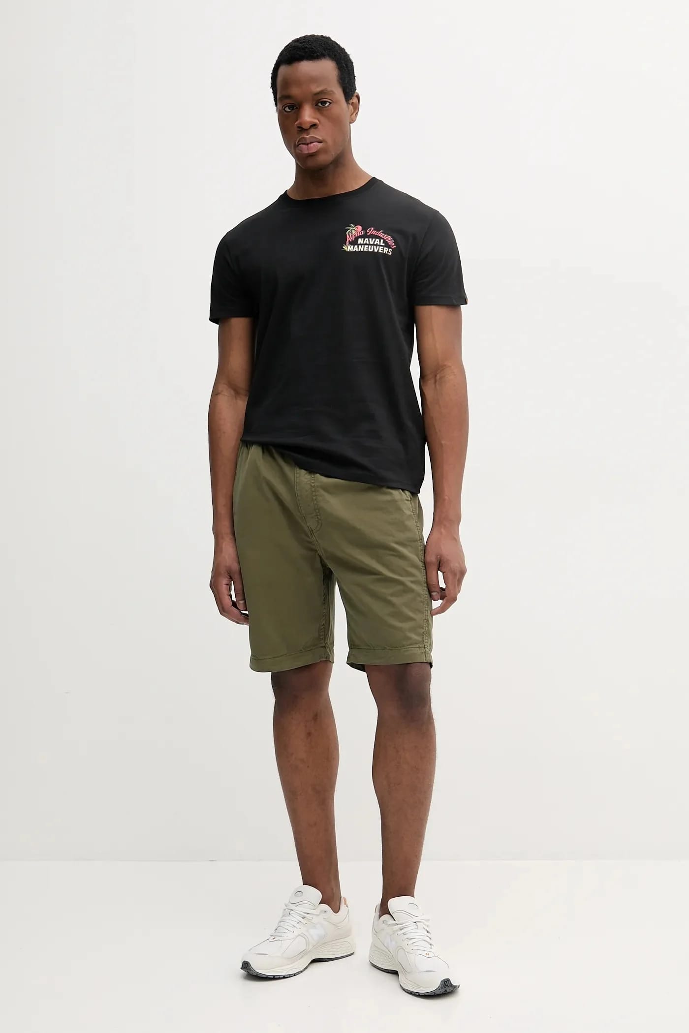 Мужские шорты из хлопка Basic Cotton Shorts - фото 2