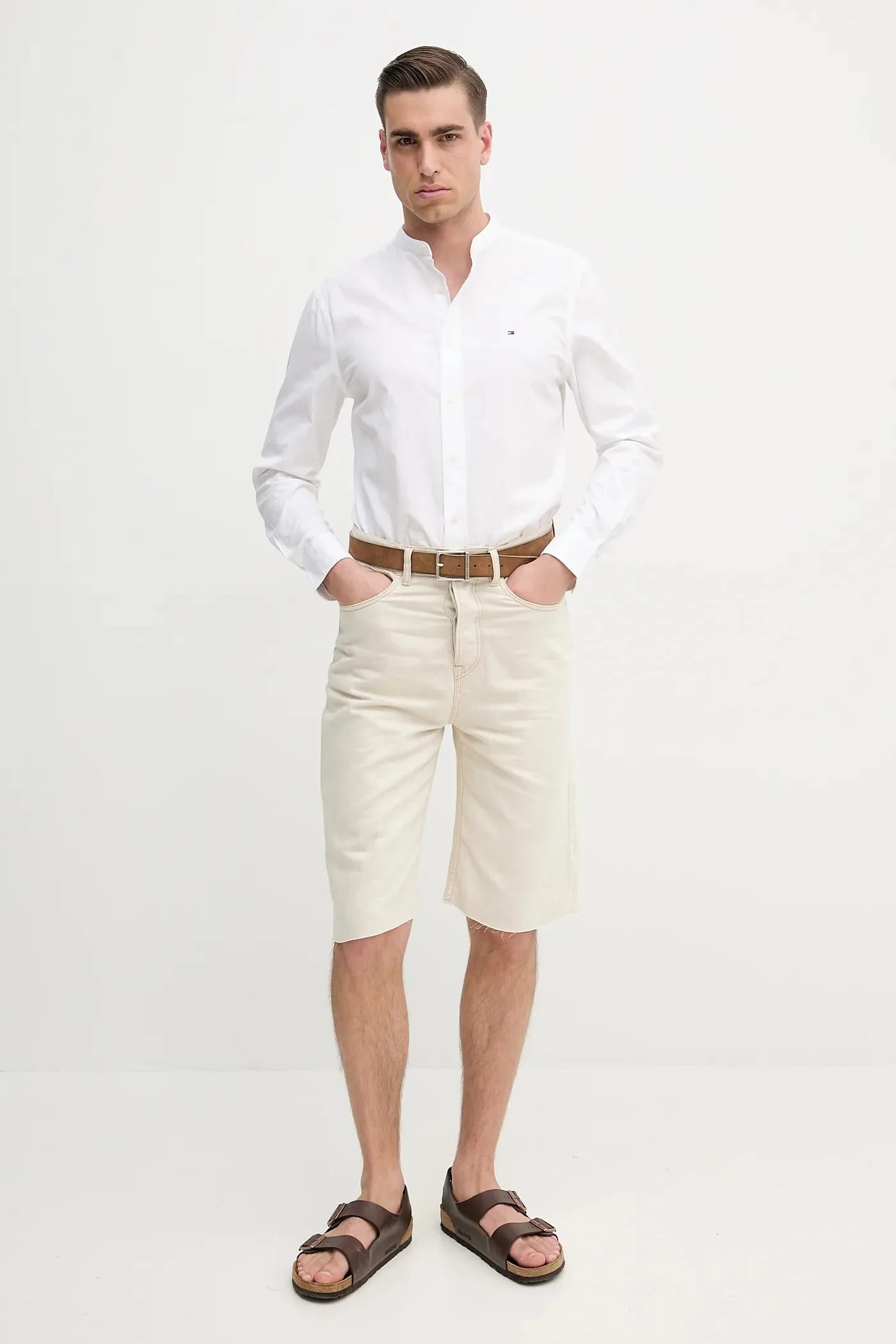 Джинсовые шорты BERMUDA SHORT ЭКРУ - фото 2