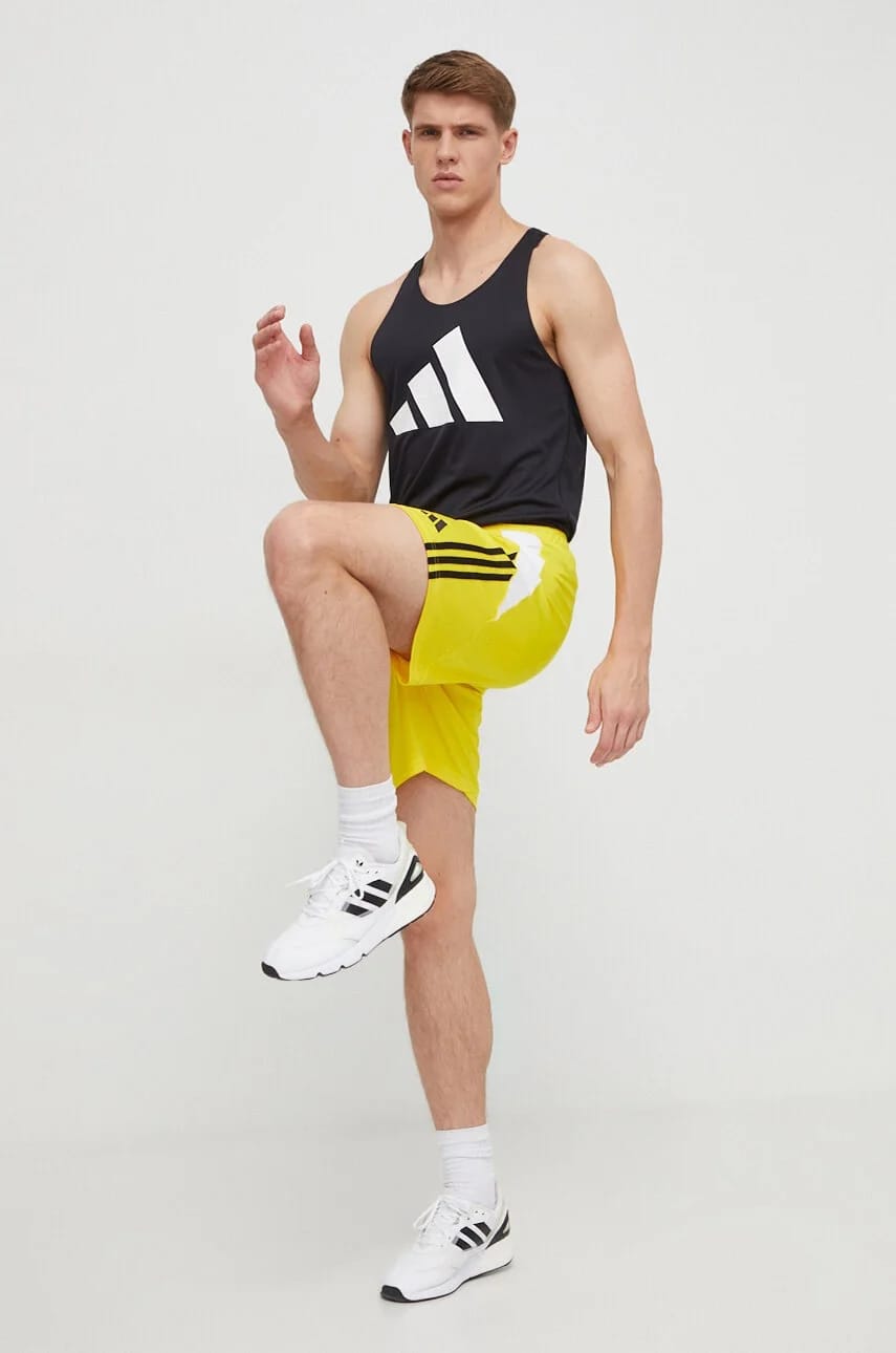 тренировочные шорты Tiro 24 желтые для мужчин - фото 2