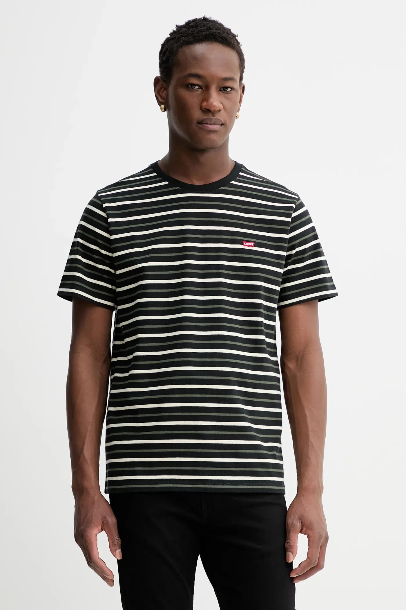 Хлопковая футболка SS ORIGINAL HM TEE черная для мужчин