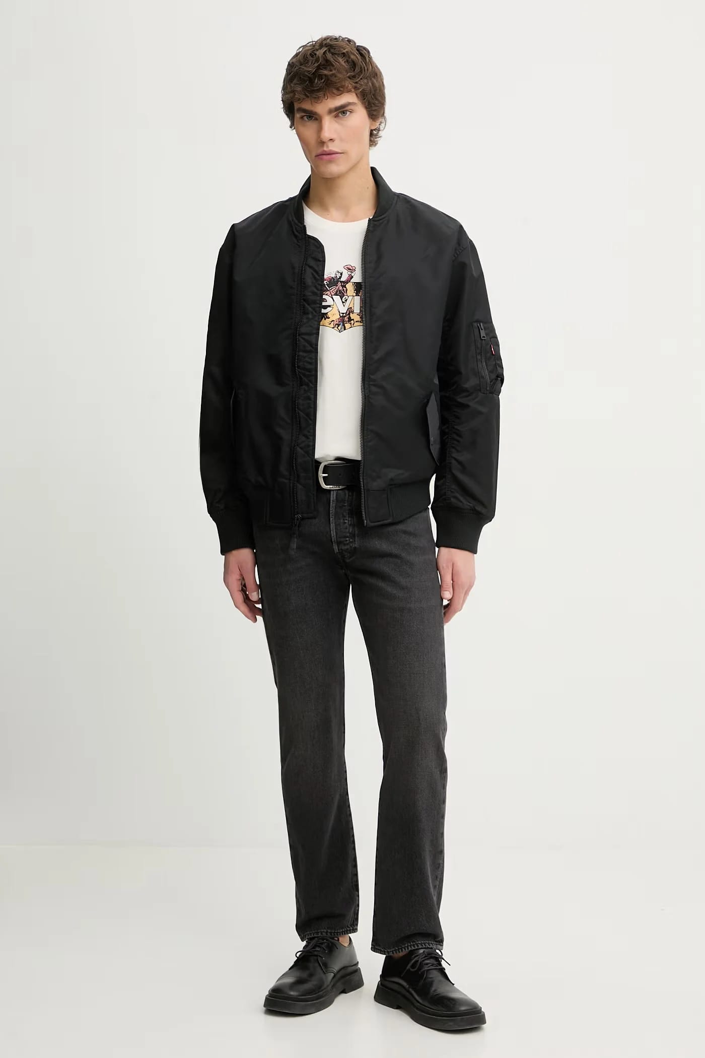 Хлопковая футболка SS RELAXED FIT бежевая для мужчин - фото 2