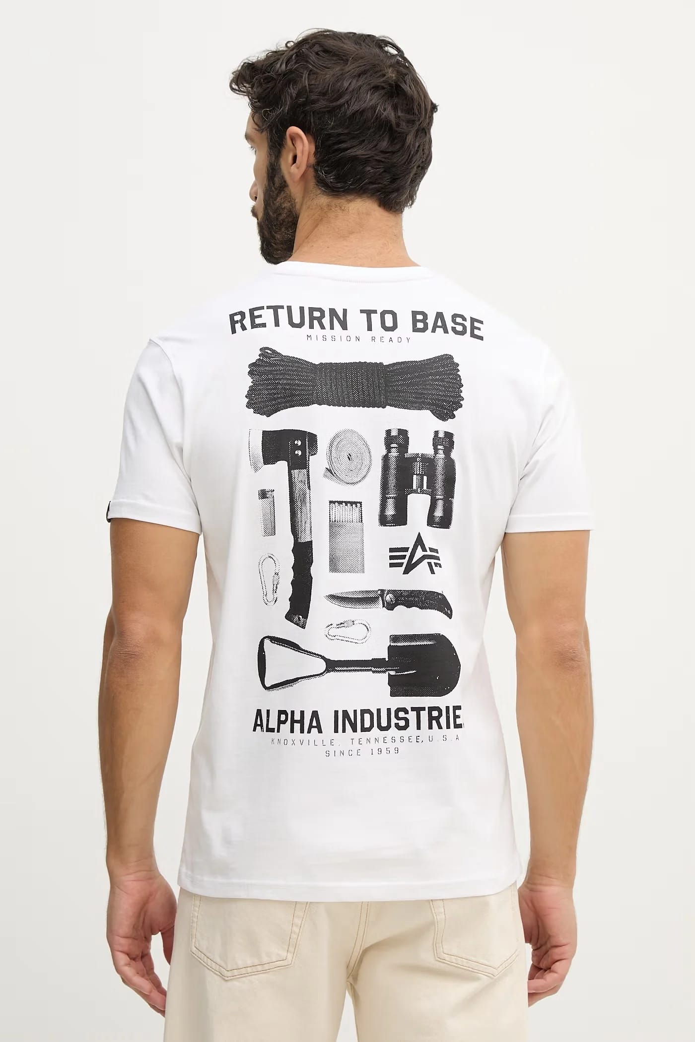 Хлопковая футболка Return To Base