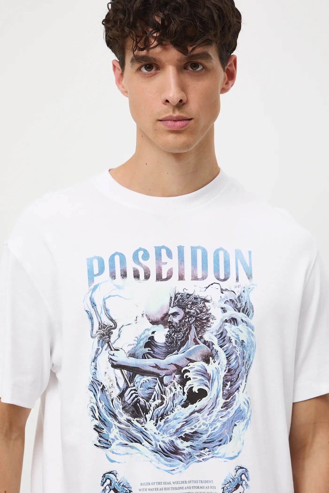 Хлопковая футболка белая для мужчин - фото 4