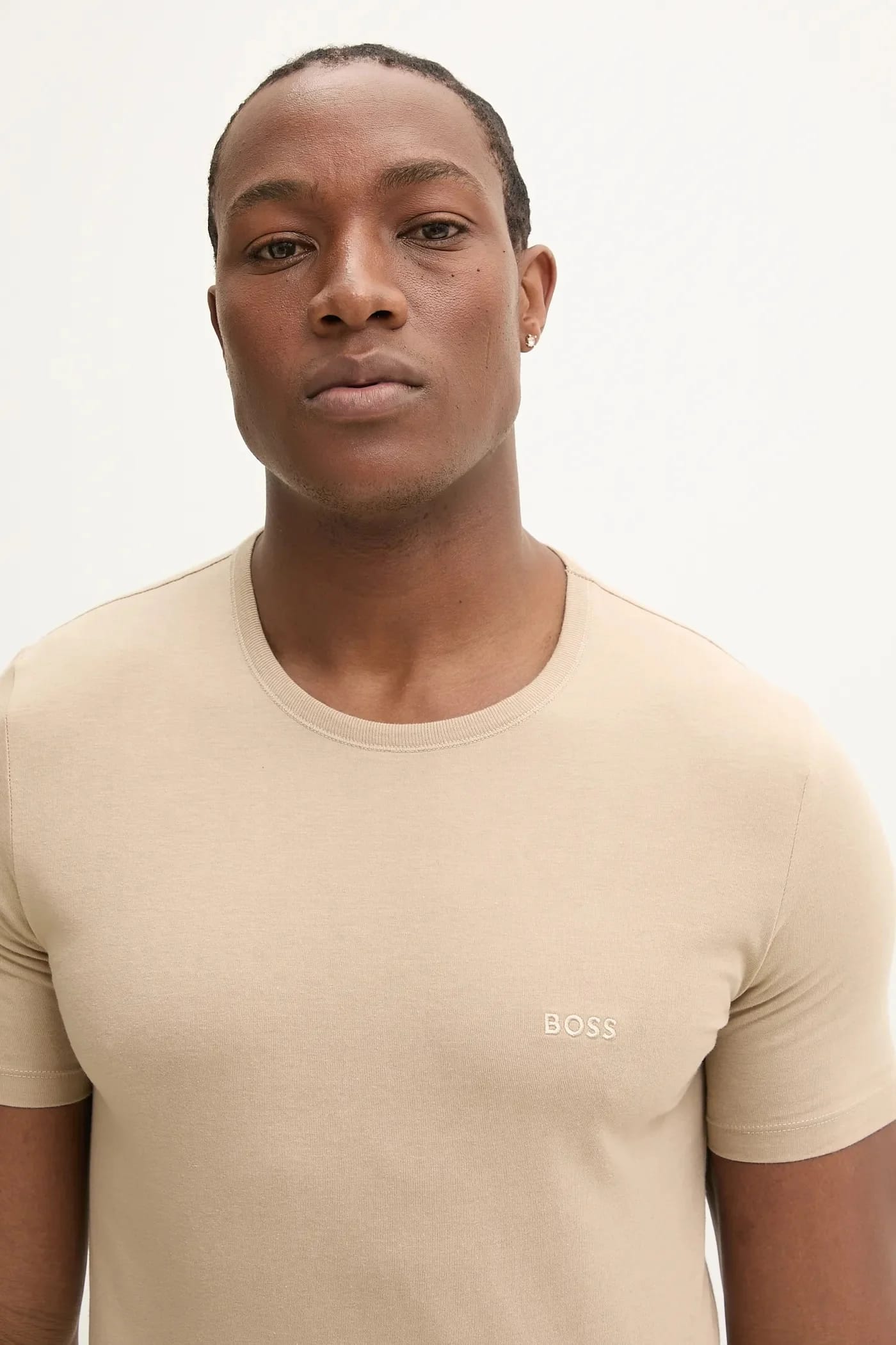 Комплект из 3 футболок из хлопка TShirtRN 3P Classic черная для мужчин - фото 7