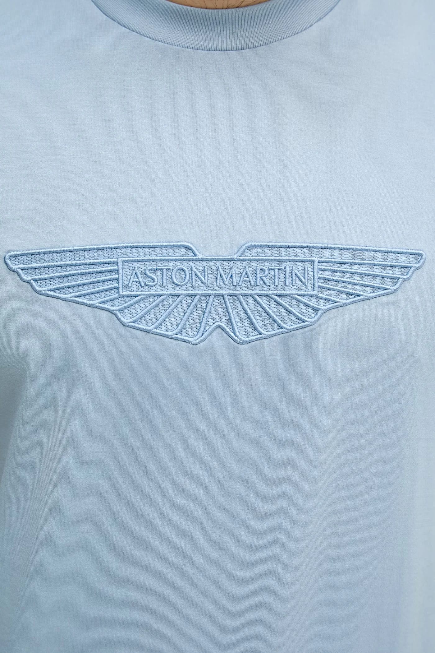Мужская футболка из хлопка BOSS X ASTON MARTIN - фото 5