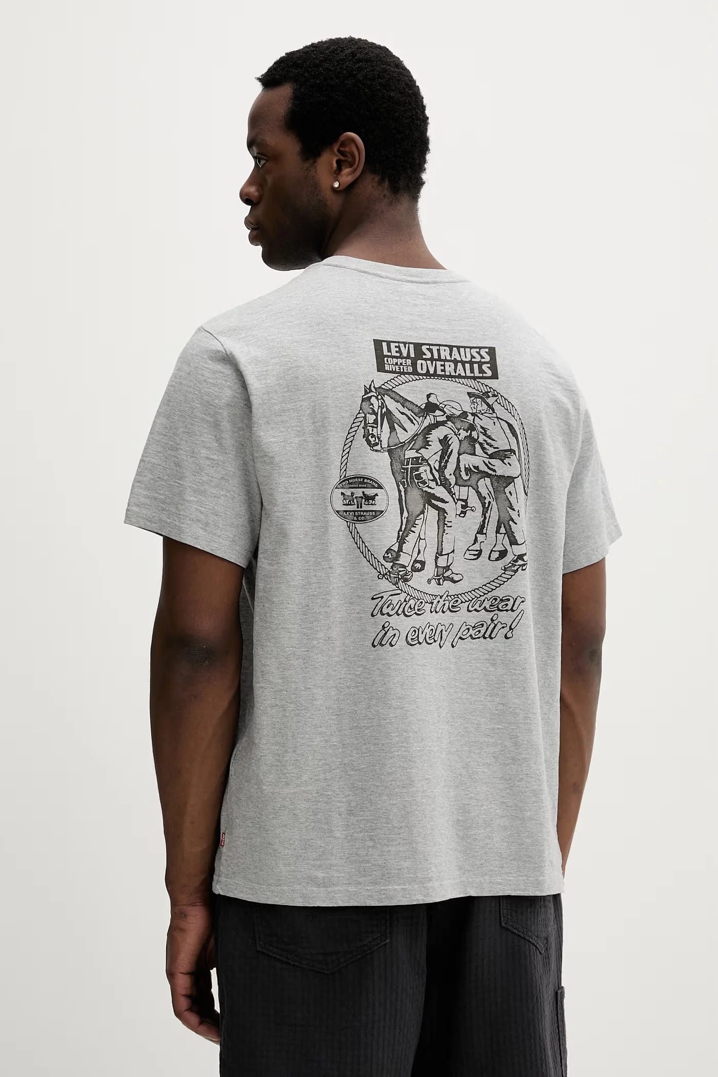 SS RELAXED FIT мужская хлопковая футболка